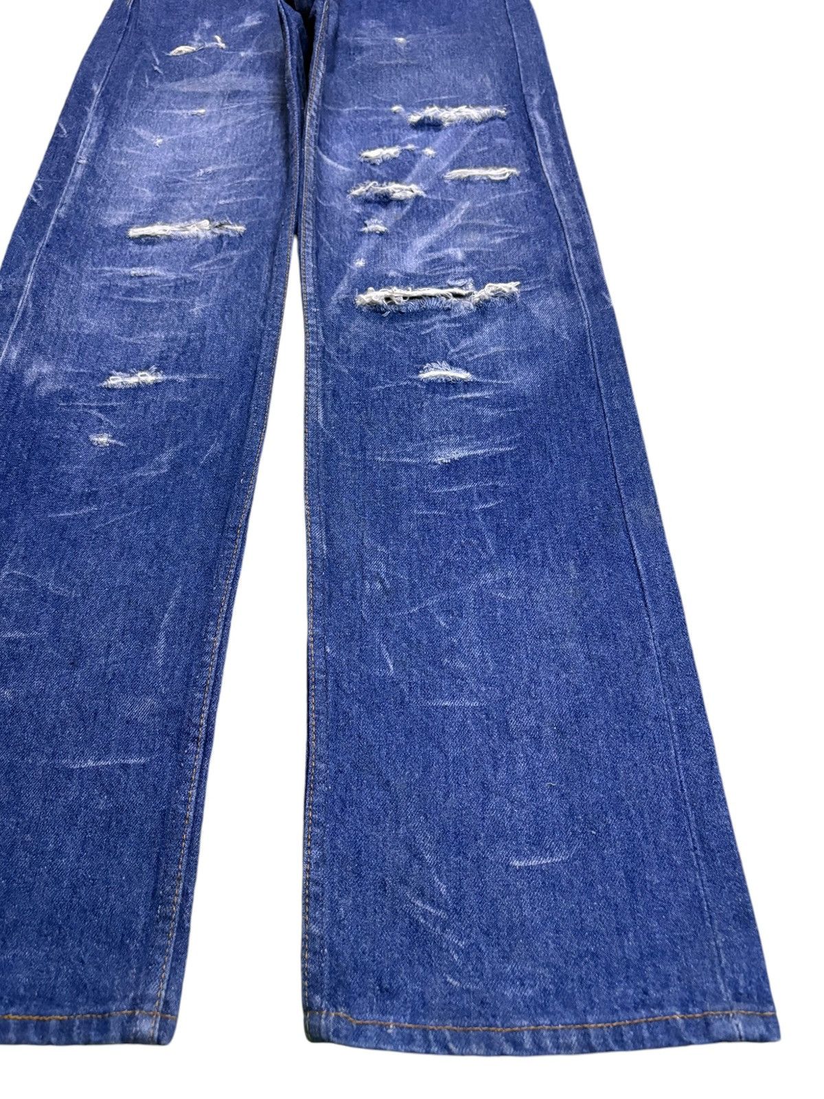 Levi's Vintage 90s Levis 501 Distressed Ripped Faded Loose Jeans Size US 30 / EU 46 - 7 Thumbnail