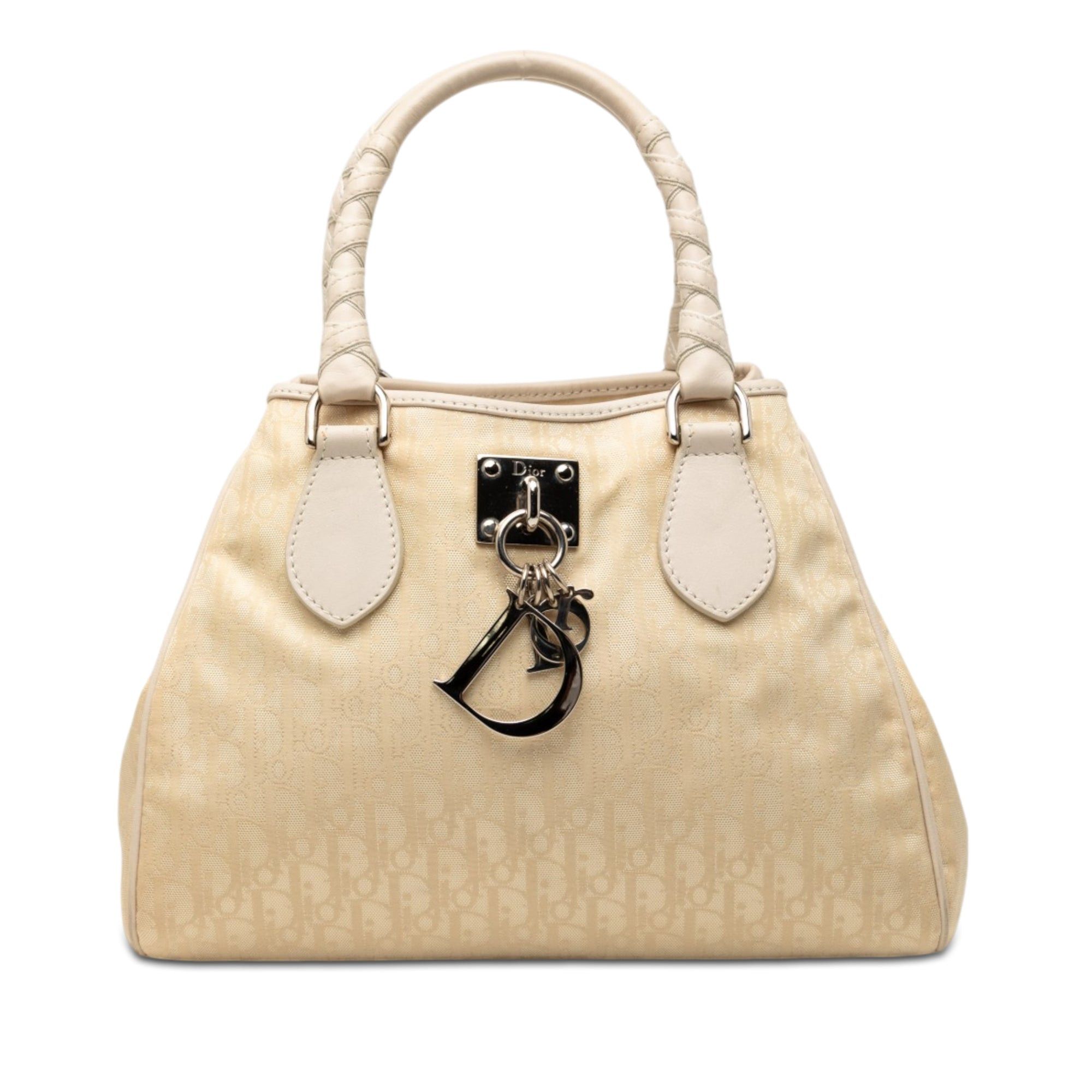 Small Diorissimo Trotter Canvas Lovely Charm Tote