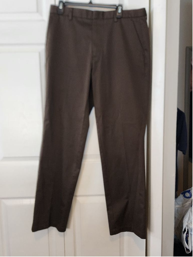 Dockers Dockers Brown Dress Pants 36 W, 34 L Size US 36 / EU 52 - 1 Thumbnail