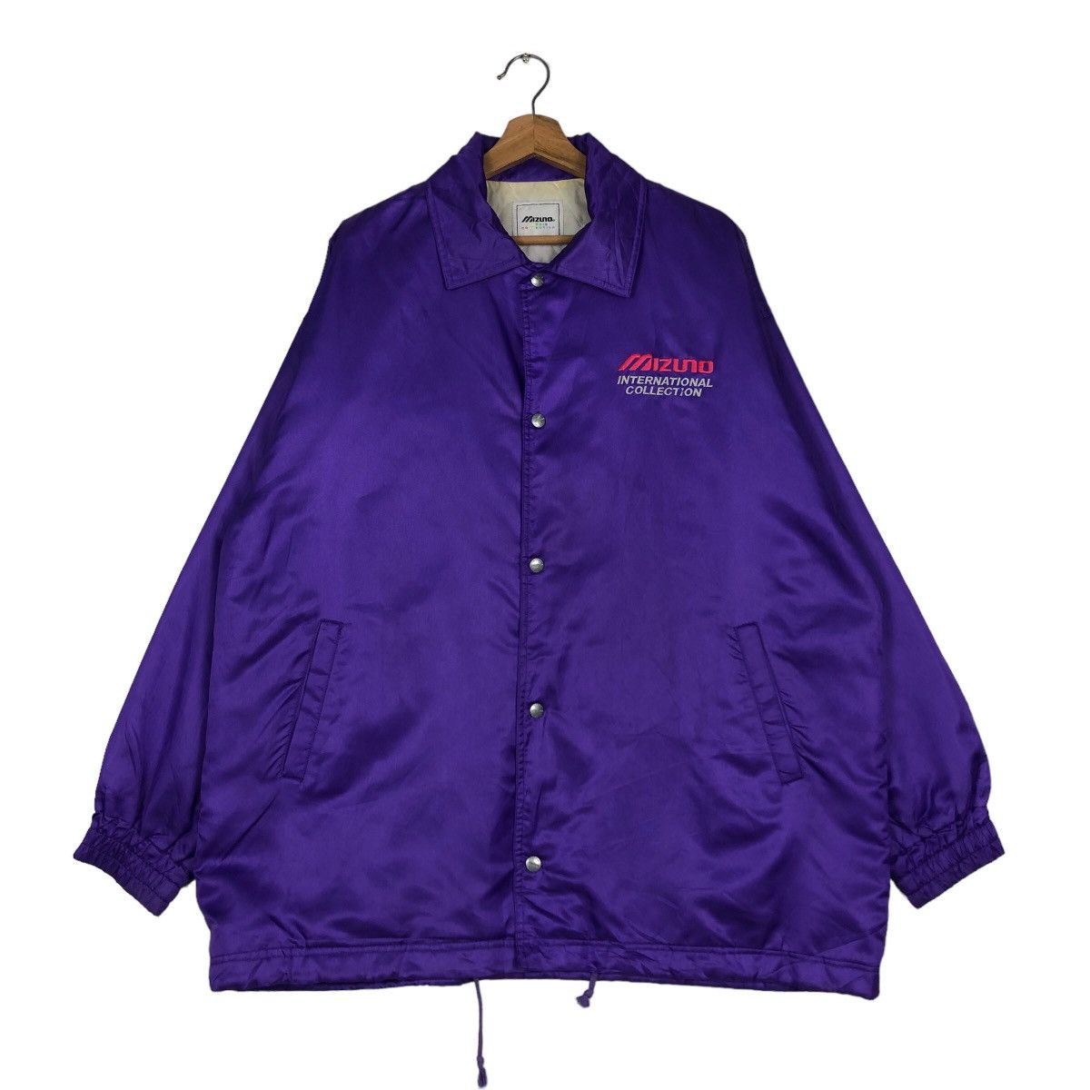 Japanese Brand 🔥Vintage Sportswear Snap Jacket Mizuno Tennis Collections Size US L / EU 52-54 / 3 - 1 Thumbnail