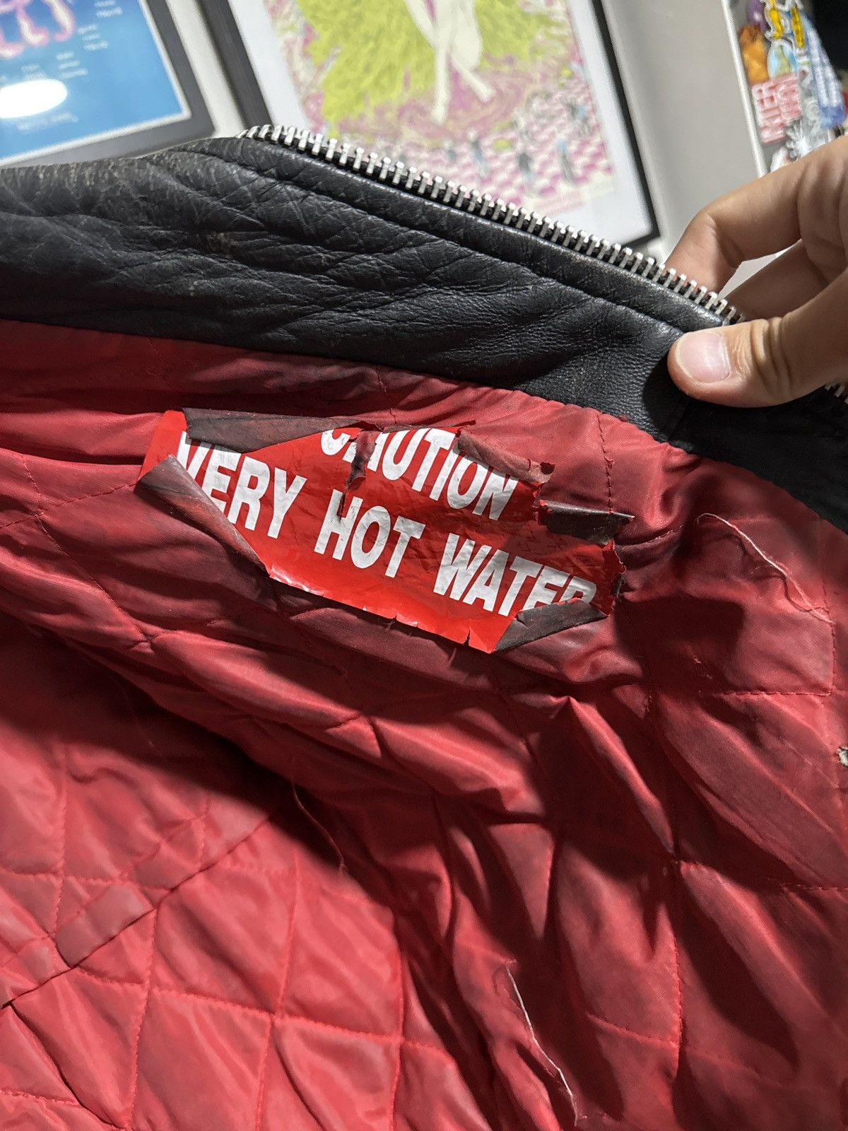 Red Hot Chili Peppers Vintage Leather jacket