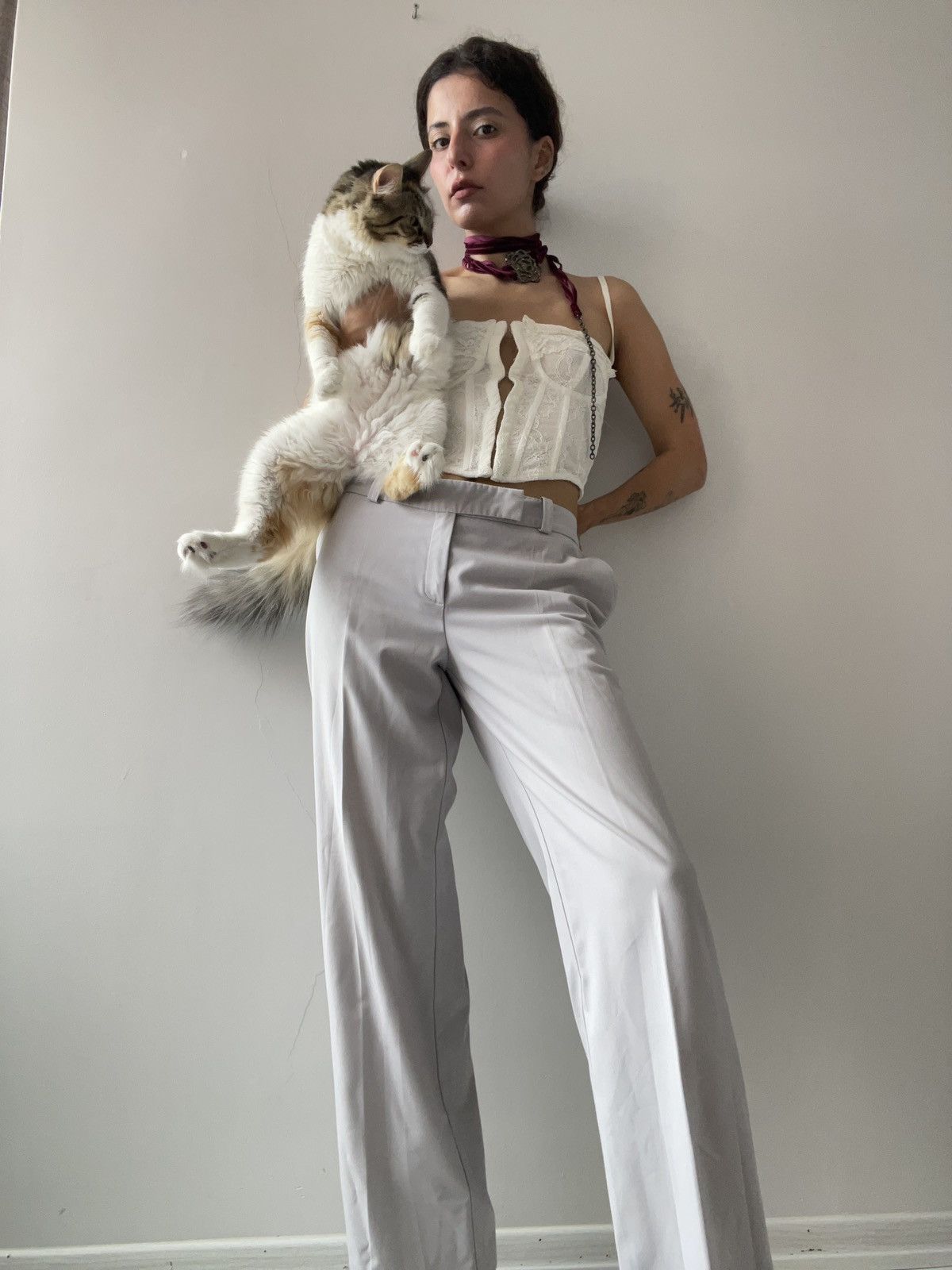 Vintage 00’s Adil Isik trousers Size 27" / US 4 / IT 40 - 12 Thumbnail