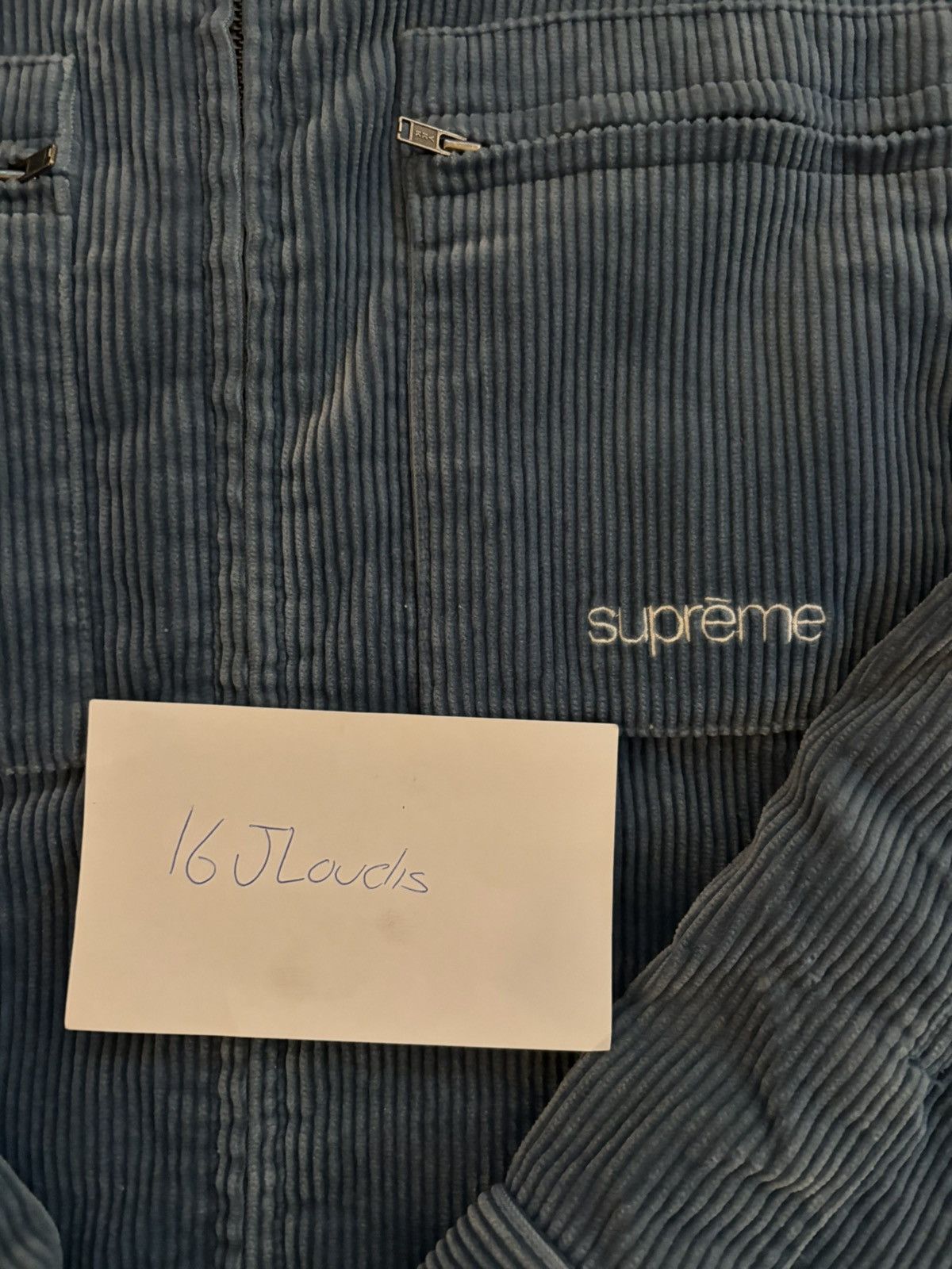 Supreme Supreme corduroy zip up jacket Size US M / EU 48-50 / 2 - 2 Thumbnail