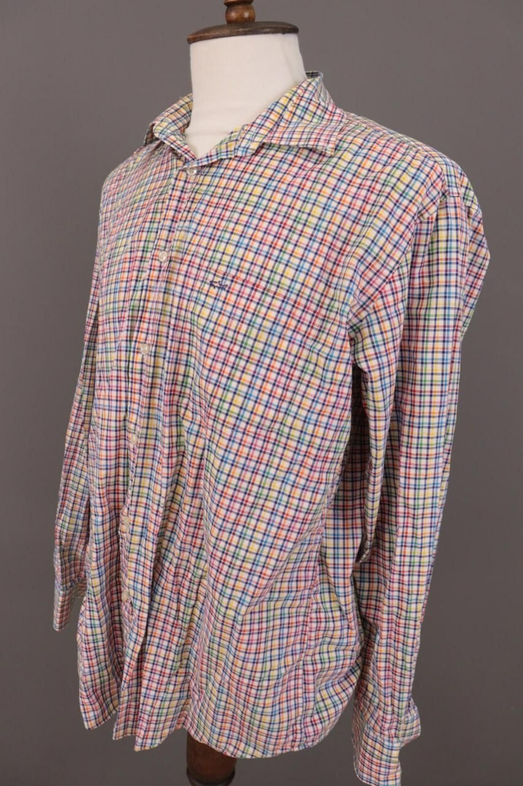 Paul & Shark Paul & Shark Multi Plaid Cotton Collared Shirt Dress Size 43 Size M / US 6-8 / IT 42-44 - 9 Thumbnail