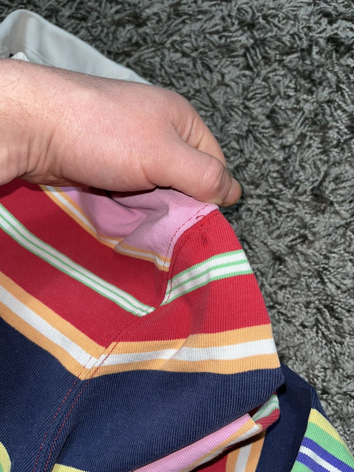 Ralph Lauren RALPH LAUREN VNTG Y2K HEAVY COTTON REGBY STYLE SHIRT Size US M / EU 48-50 / 2 - 5 Thumbnail