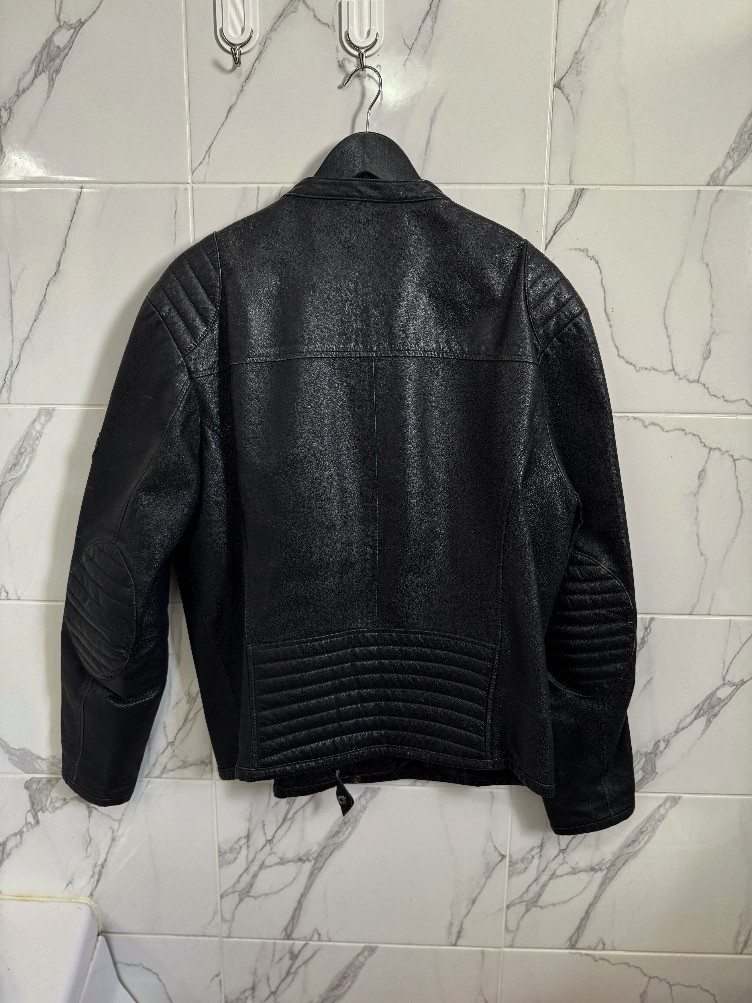 Ferrari Y2K Racing Club Leather Moto Jacket Archive Fit Size US M / EU 48-50 / 2 - 6 Thumbnail