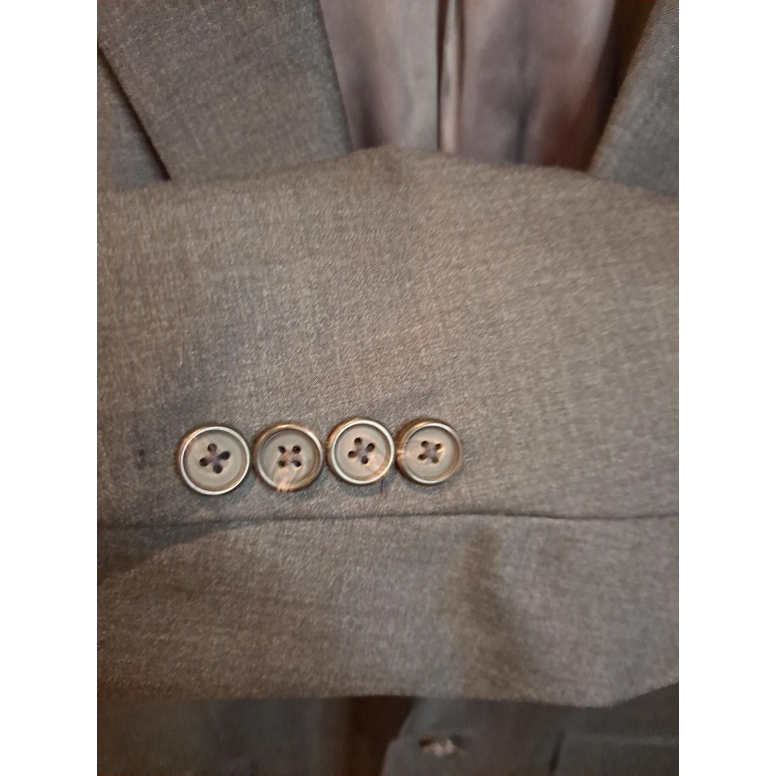 Lauren Ralph Lauren Lauren Ralph Lauren Gray 2 Button 2 Piece Suit Pants 44/30 Size 44R - 3 Thumbnail