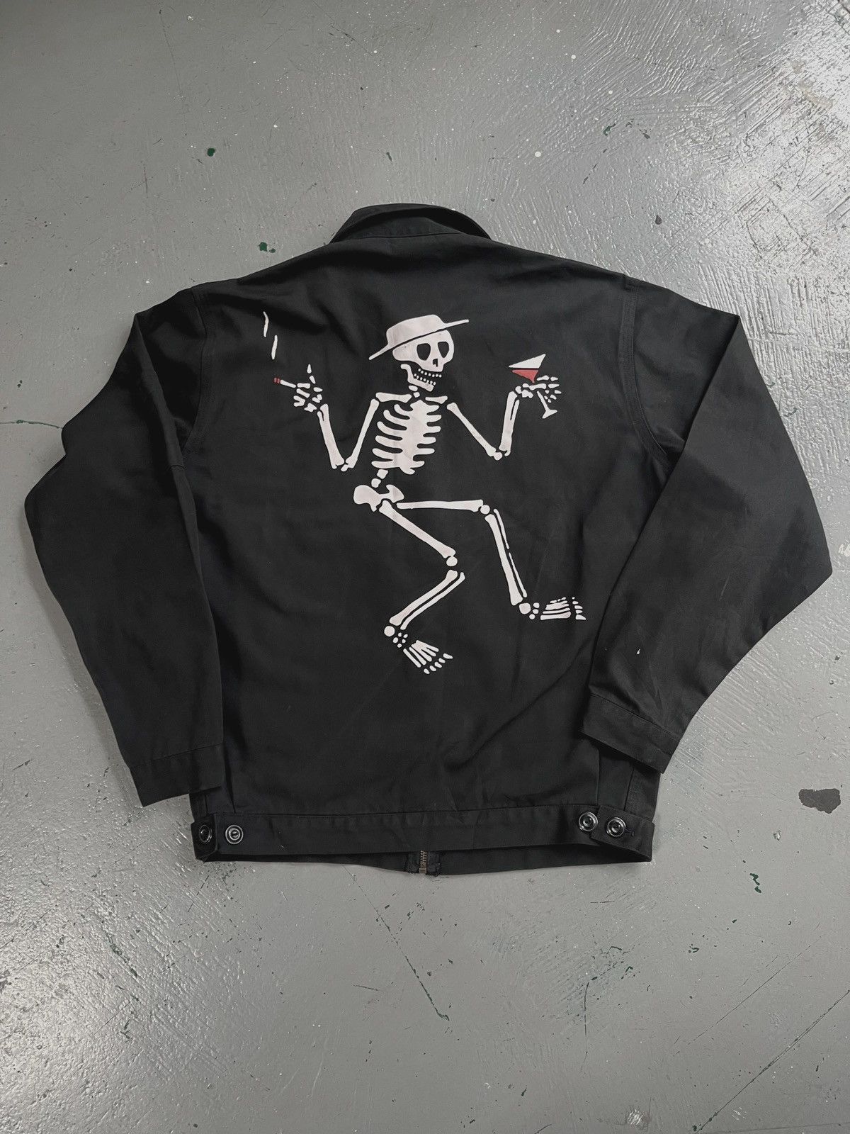 Giant × Vintage 00S SOCIAL DISTORTION BLACK JACKET Size US M / EU 48-50 / 2 - 2 Thumbnail