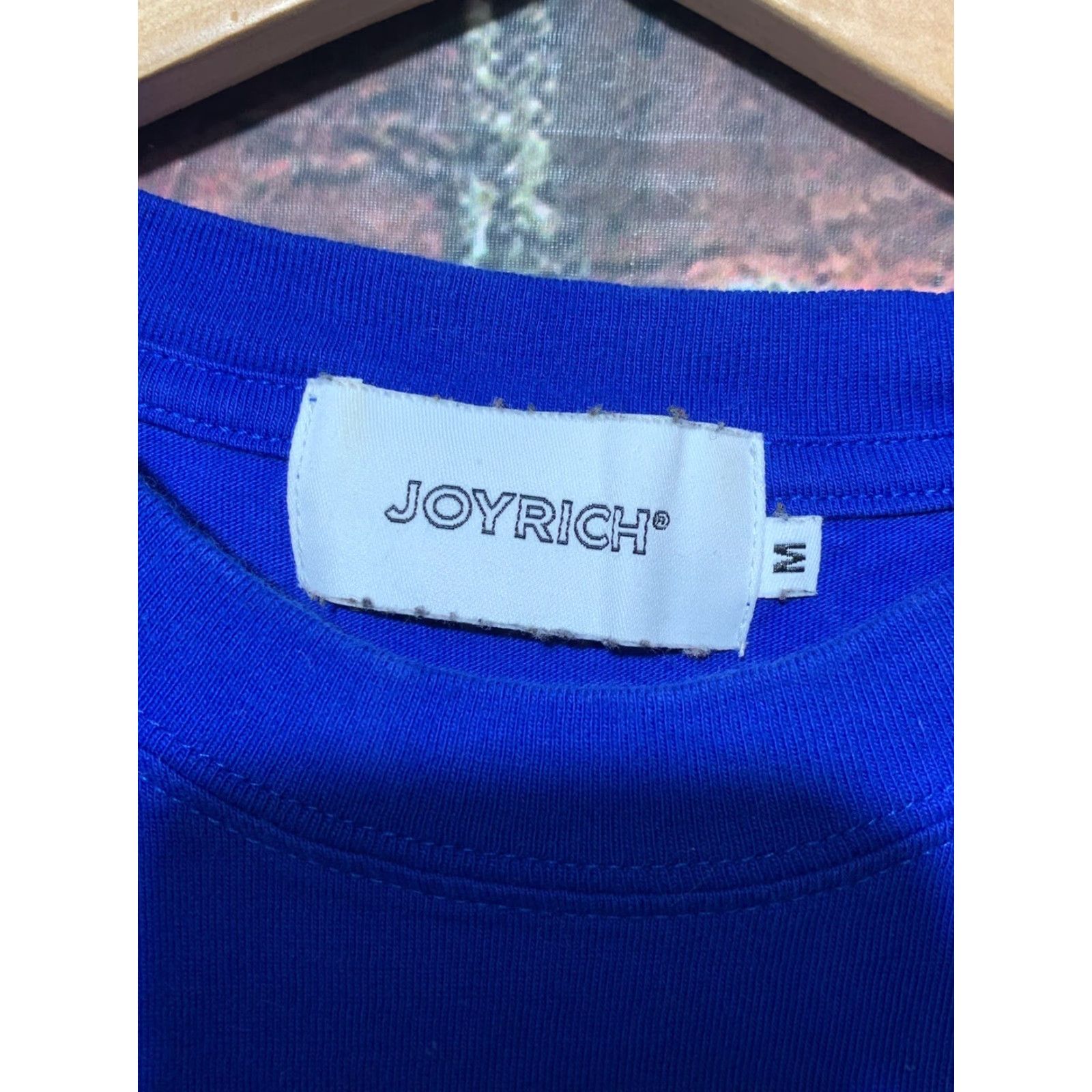 Joyrich JOYRiCH Blue Please Shirt Medium Men T-Shirt Short Sleeve 100% Cotton Solid Basic Tee Size US M / EU 48-50 / 2 - 2 Thumbnail