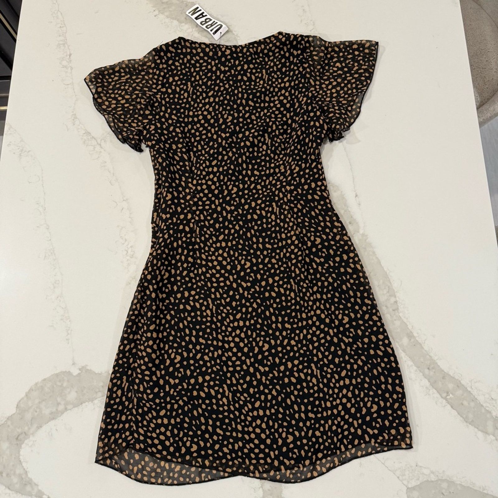Urban Outfitters Urban Outfitters NWT Rosalee VNeck ALine MiniDress Womens XS Size XS / US 0-2 / IT 36-38 - 15 Thumbnail
