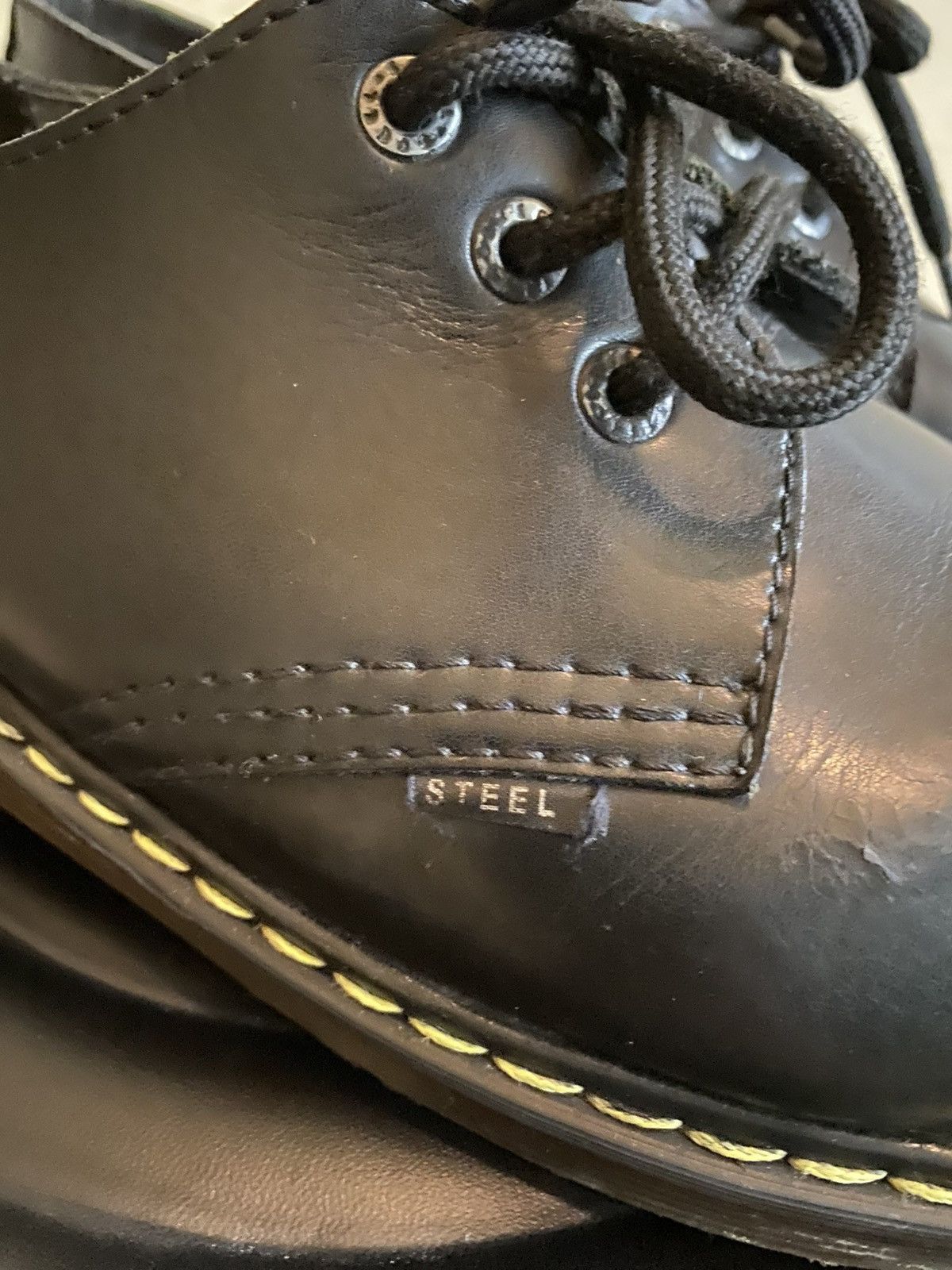 Vintage Steel English style low boots leather Size US 12 / EU 45 - 5 Thumbnail