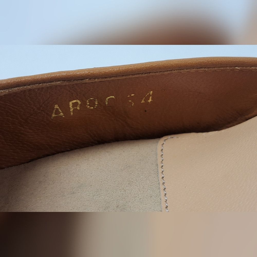 Louis Vuitton Louis Vuitton Women's Squared Toe Monogram Brown Pumps Size US 4.5 / IT 34.5 - 8 Thumbnail