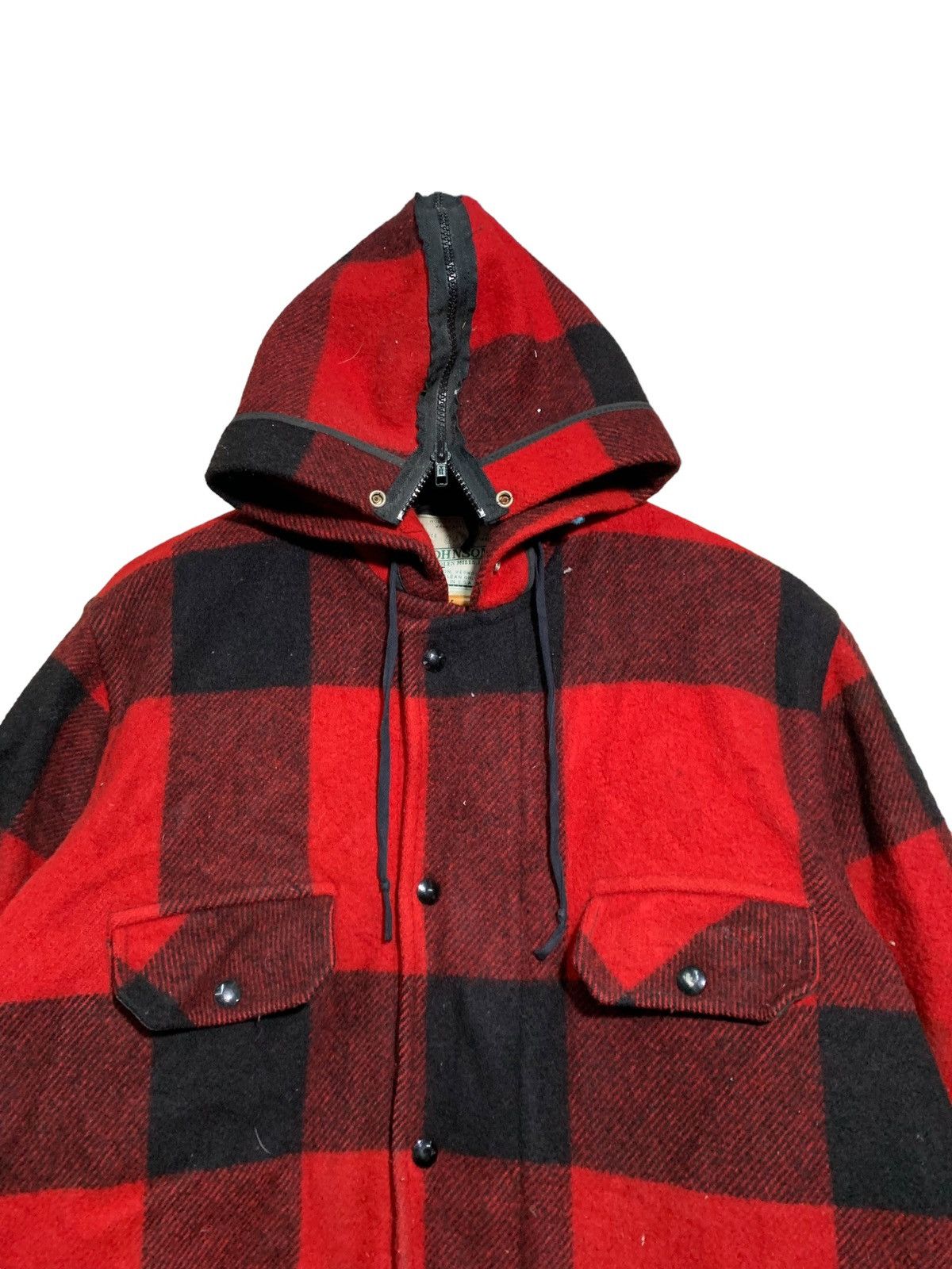 Johnson Woolen Mills 🔥VTG JOHNSONS WOOLEN MILLS MACKINAW JACKETS Size US M / EU 48-50 / 2 - 4 Thumbnail