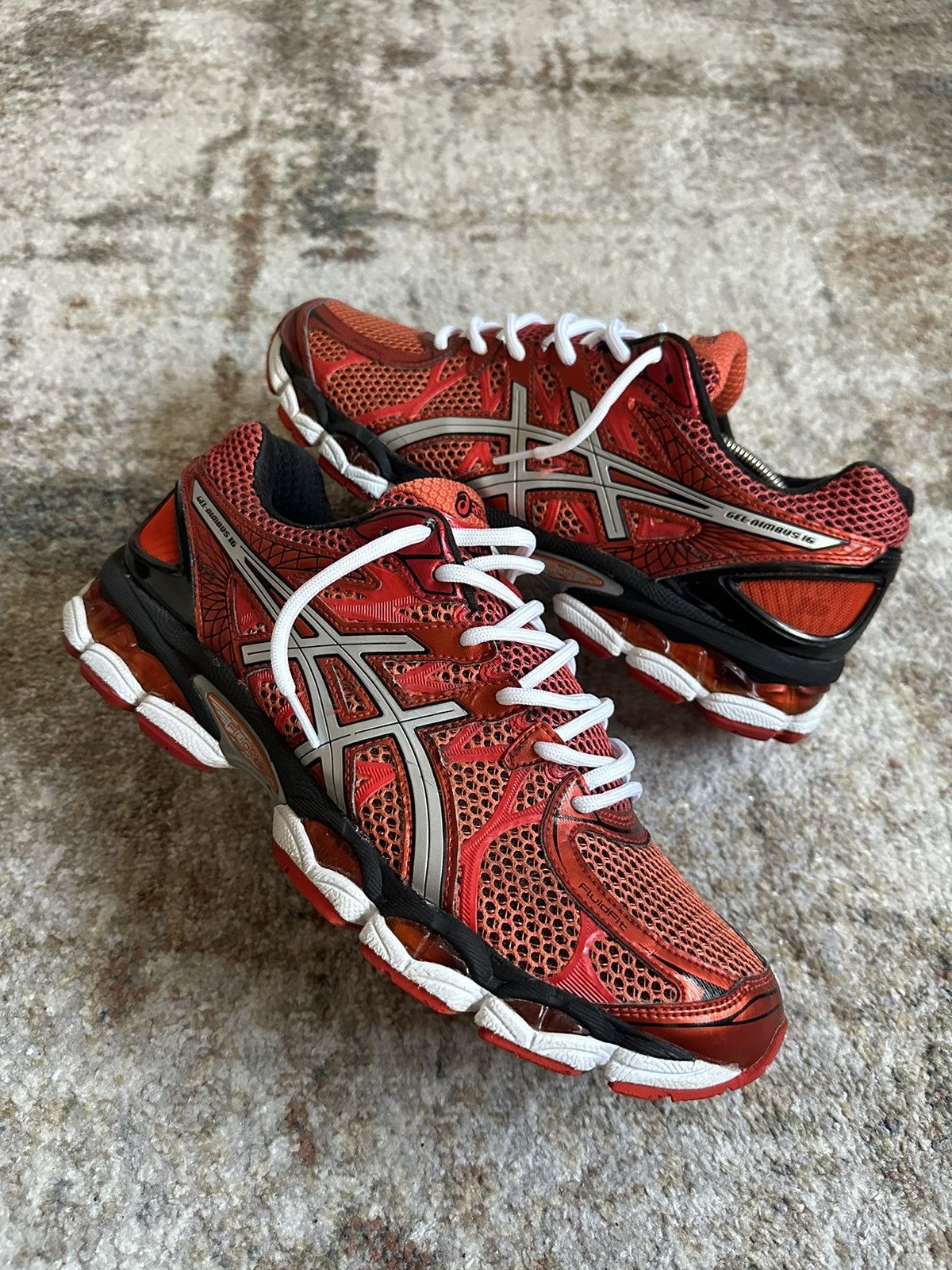 Asics × Japanese Brand × Vintage 🔥 Asics Gel-Nimbus 16 Vintage y2k Running Sneakers Size US 10.5 / EU 43-44 - 3 Thumbnail