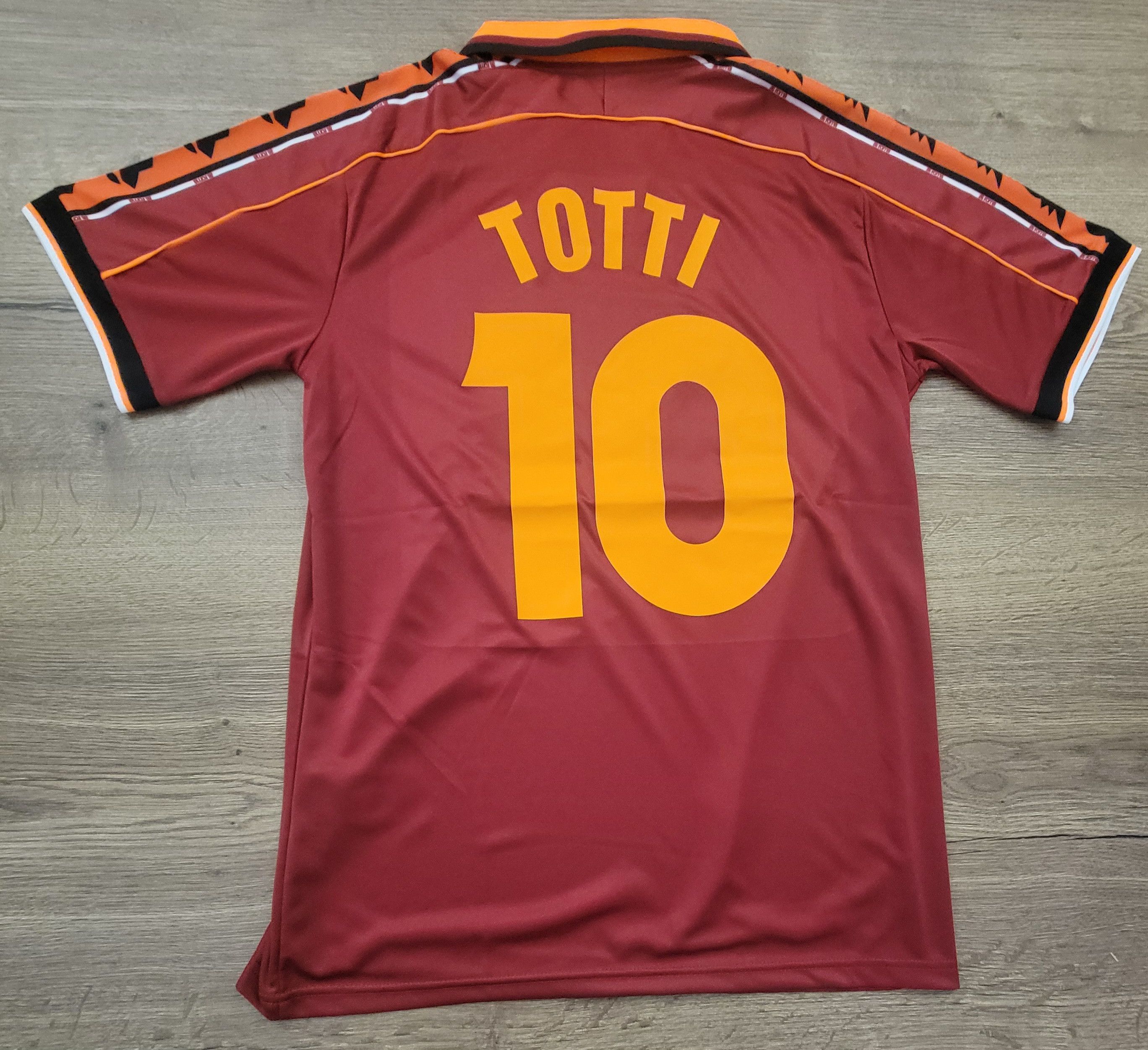 Other Totti 10 Roma 1999/2000 Vintage Soccer Jersey Trikot Size US L / EU 52-54 / 3 - 1 Thumbnail