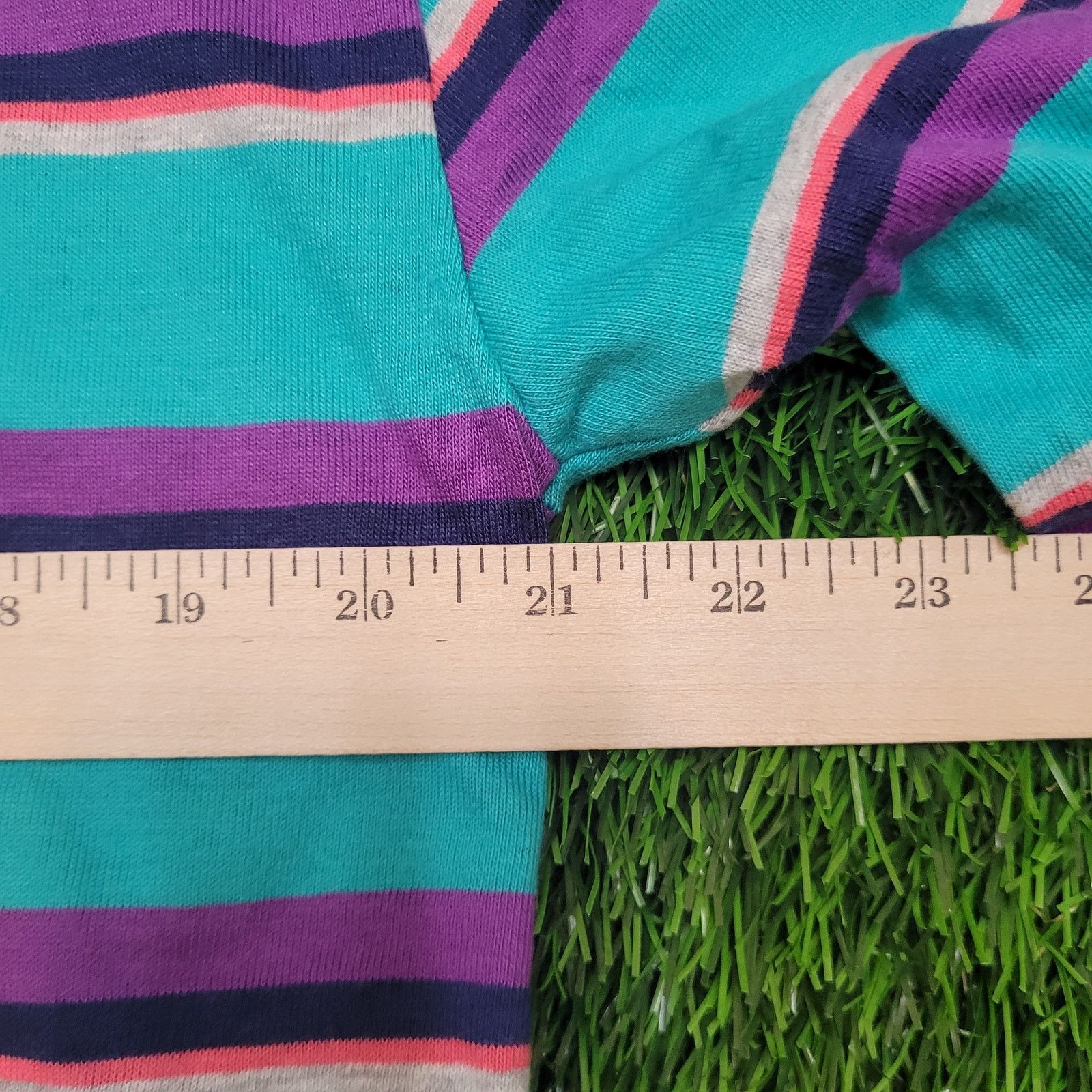Vintage VTG 80s Andhurst Striped Polo Shirt M USA Skater Vaporwave Size US M / EU 48-50 / 2 - 9 Thumbnail