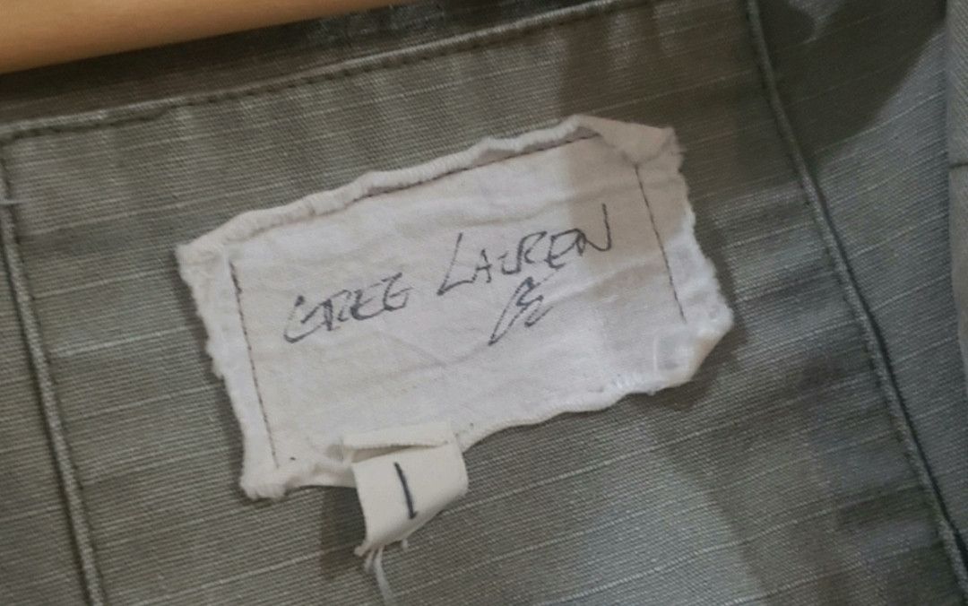 Greg Lauren greg lauren Embroidered Destroyed Army Cloth Coat Size US S / EU 44-46 / 1 - 2 Thumbnail