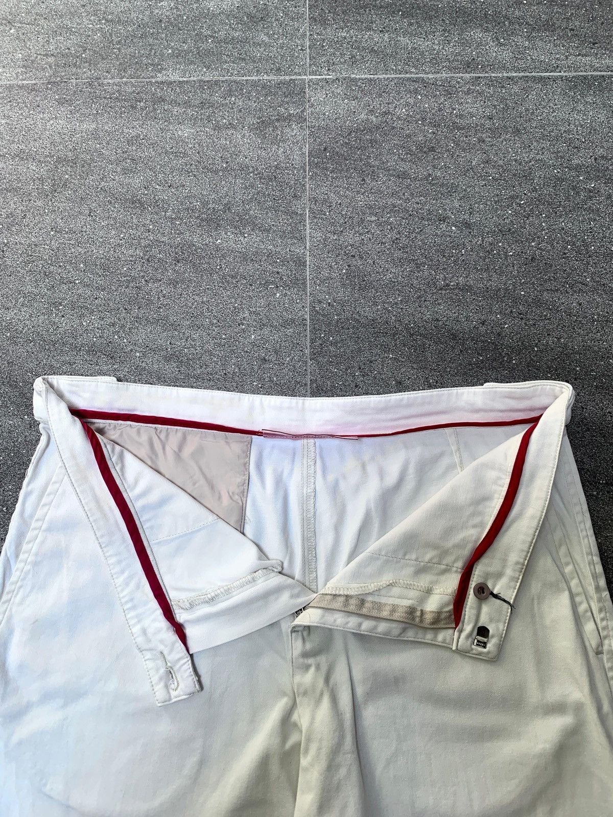 Prada 2000s Red Tab Shorts Size US 32 / EU 48 - 6 Thumbnail