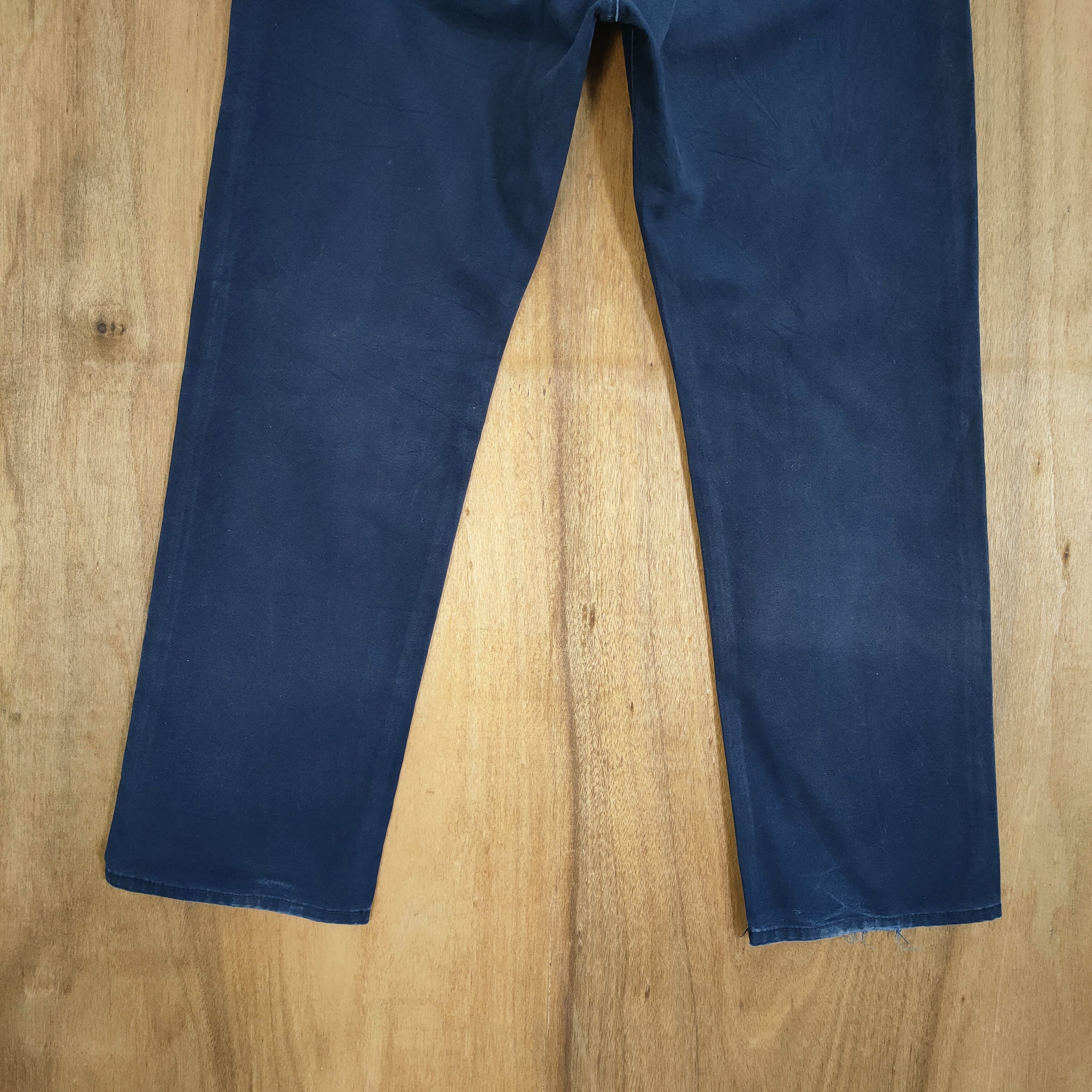 Japanese Brand VINTAGE INTERFACE DARK BLUE TROUSERS CHINO BUSH PANTS Size US 34 / EU 50 - 10 Thumbnail