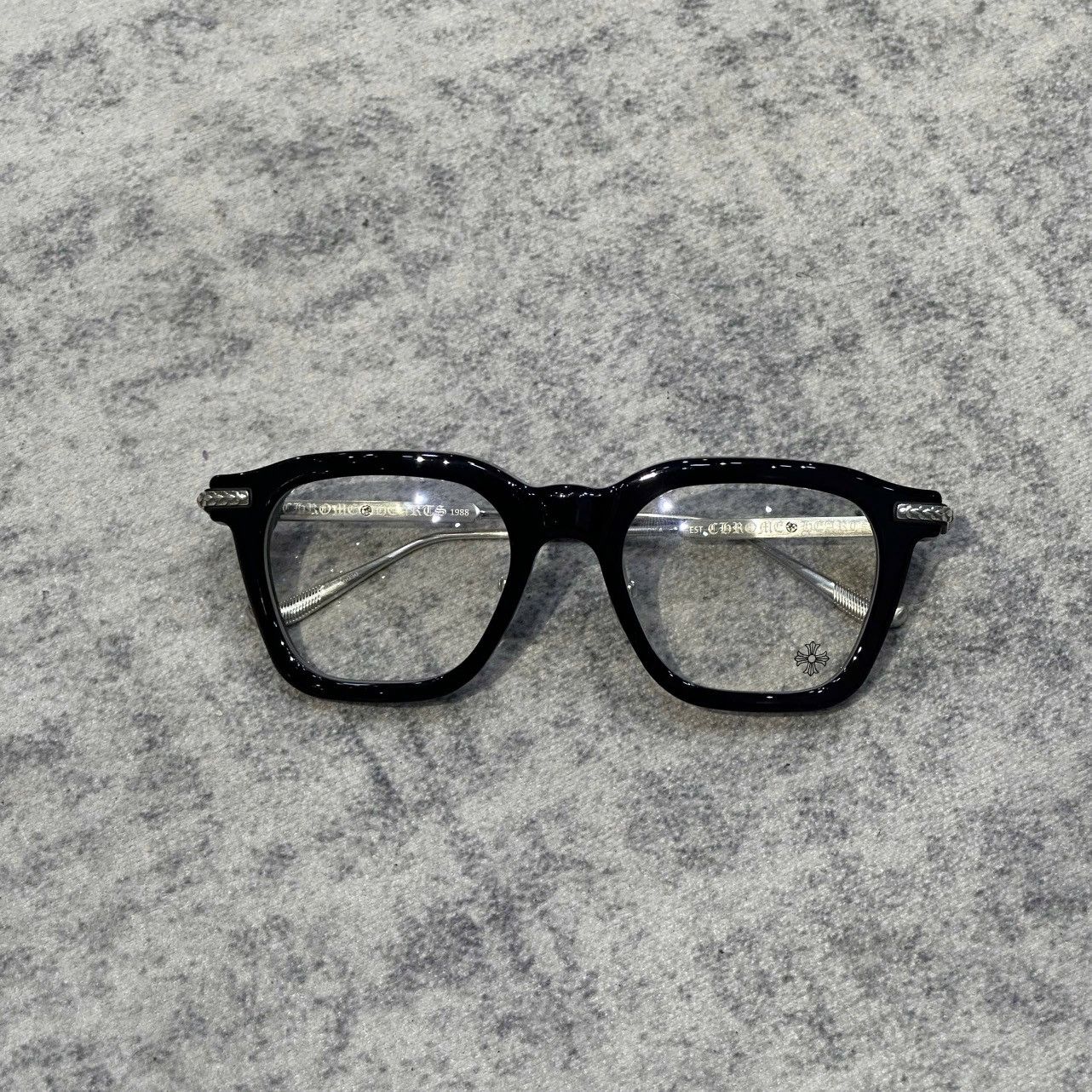 Chrome Hearts CHROME HEARTS CUMPTION-A Black/Brushed Silver Size ONE SIZE - 2 Thumbnail