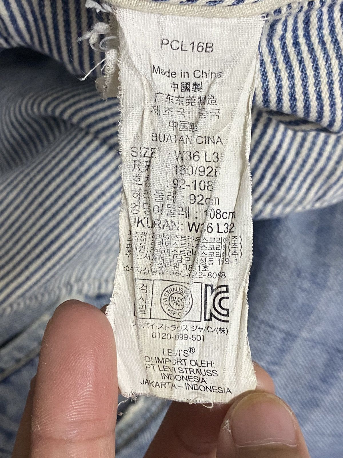 Levi's Vintage Levi’s Distressed Denim Size US 36 / EU 52 - 17 Thumbnail