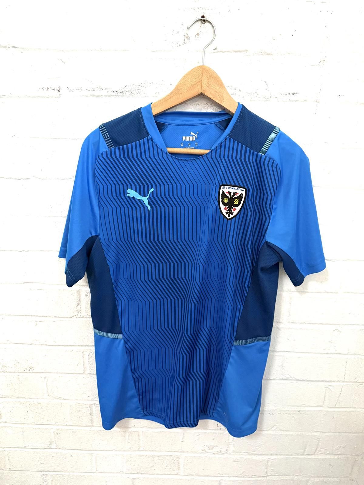Puma Puma AFC Wimbledon Soccer Jersey Blue Medium Size ONE SIZE - 1 Thumbnail