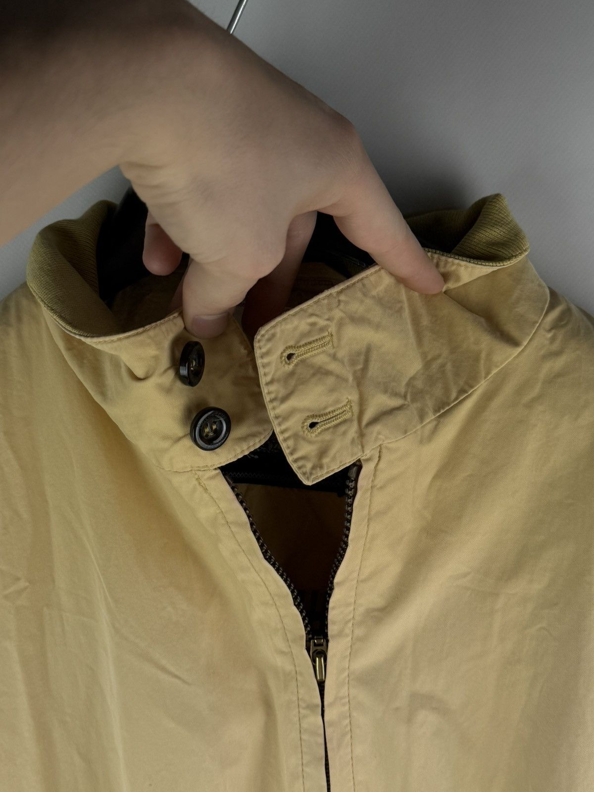 Burberry Vintage 80-90s Burberry Nova Check Bomber Jacket Beige Size US S / EU 44-46 / 1 - 14 Thumbnail
