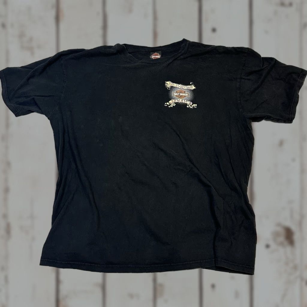 Harley Davidson Harley-Davidson Jamaica Island Graphic Biker Tee Men's 3XL Shirt Size US XXL / EU 58 / 5 - 1 Thumbnail