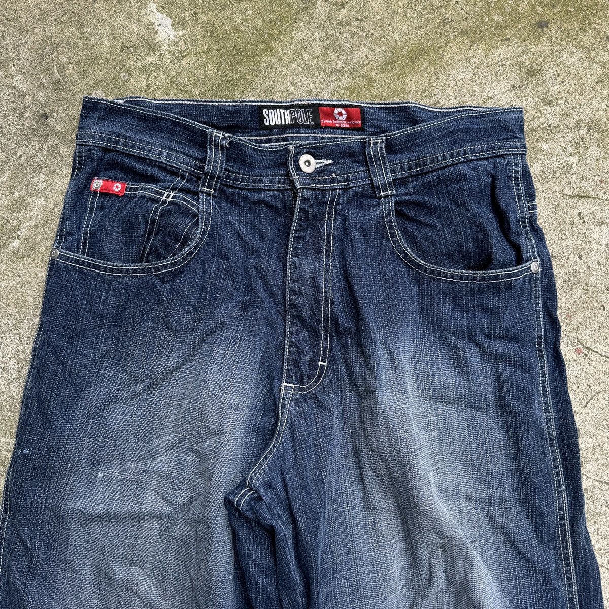 Southpole Y2K Southpole Faded Skater Jean Shorts ERD Grunge Thrashed Size US 32 / EU 48 - 7 Thumbnail