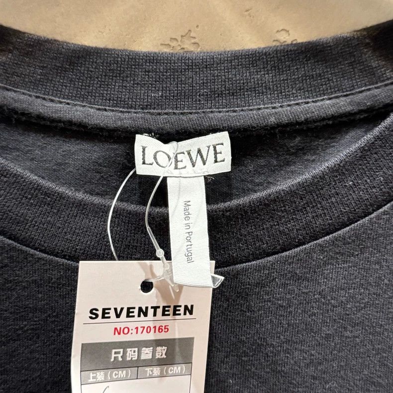 Loewe LOEWE Black fox print short sleeve T-shirt Size S / US 4 / IT 40 - 3 Thumbnail
