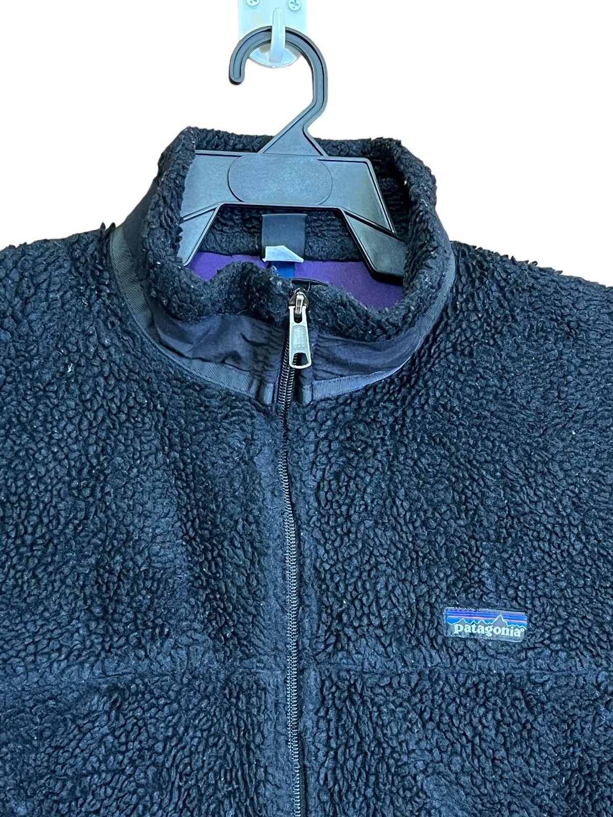 Patagonia GRAIL🔥AUTHENTIC PATAGONIA BLACK ZIPPER FLEECE JACKET Size US M / EU 48-50 / 2 - 4 Thumbnail