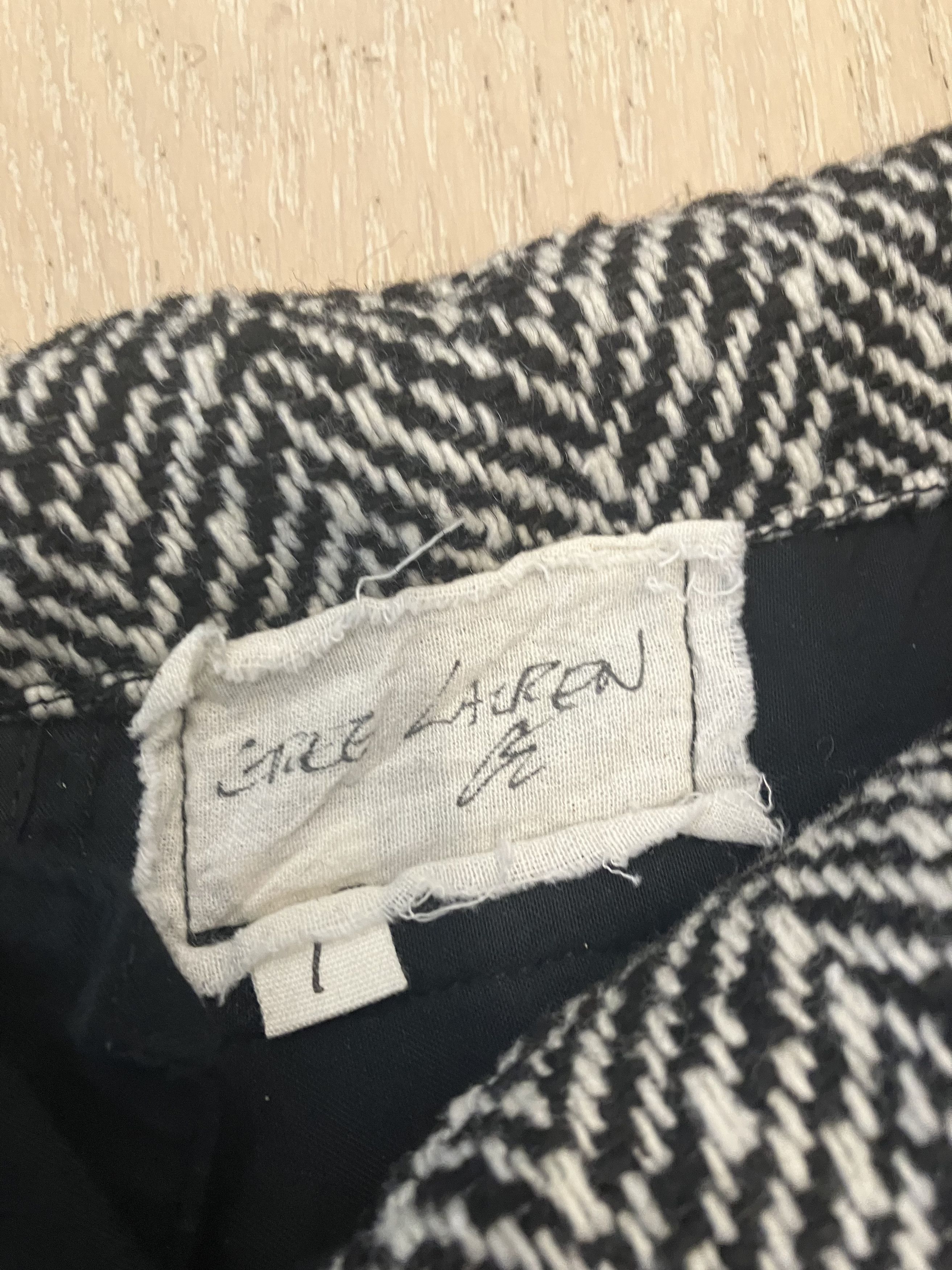 Greg Lauren $1165 NWT Greg Lauren Wool Herringbone Wide Leg Pant Size 1 Size US 31 - 4 Thumbnail