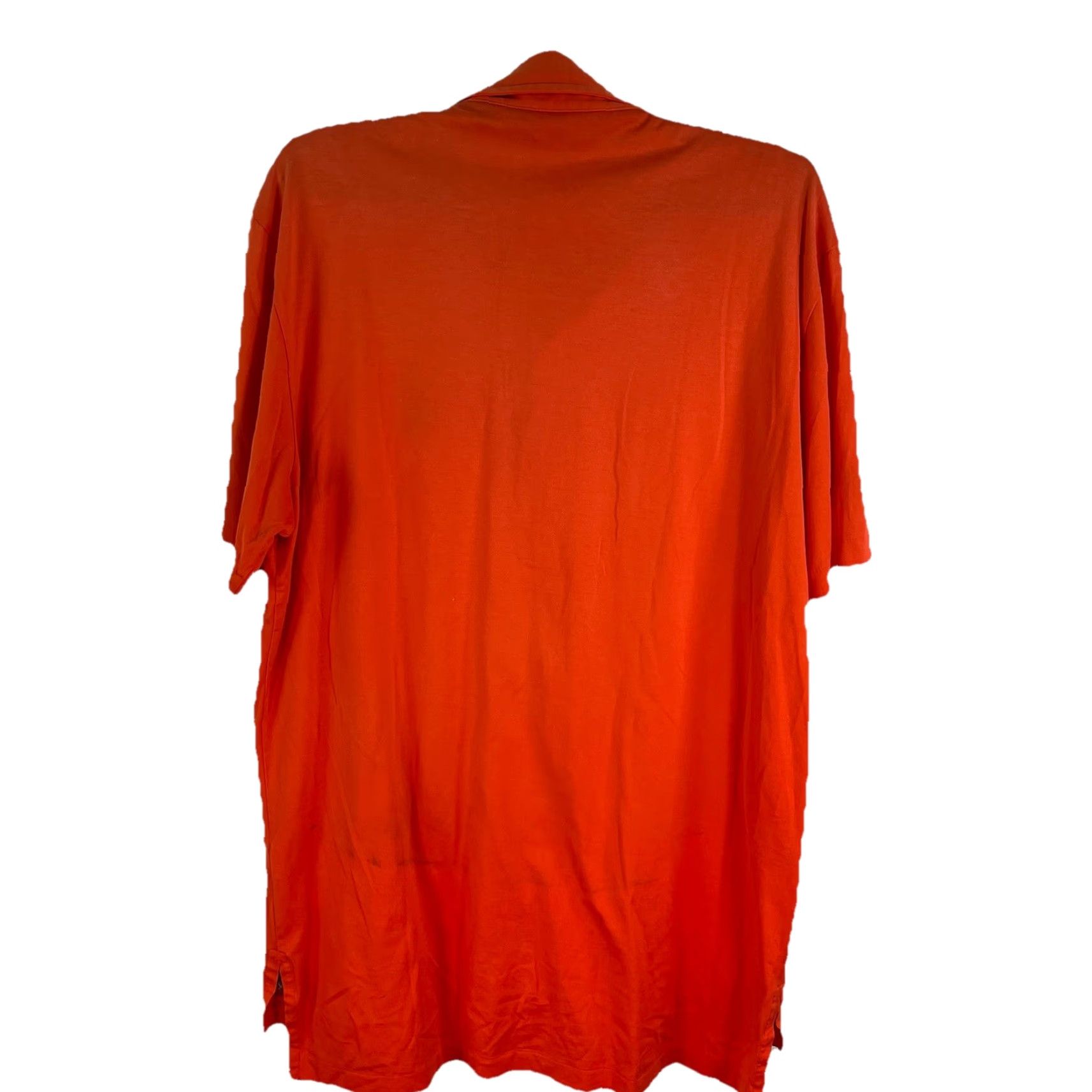 Ralph Lauren VINTAGE Ralph Lauren Big Pony Polo Shirt Men’s Medium Orange Short Sleeve Casual Activewear Size US M / EU 48-50 / 2 - 6 Thumbnail