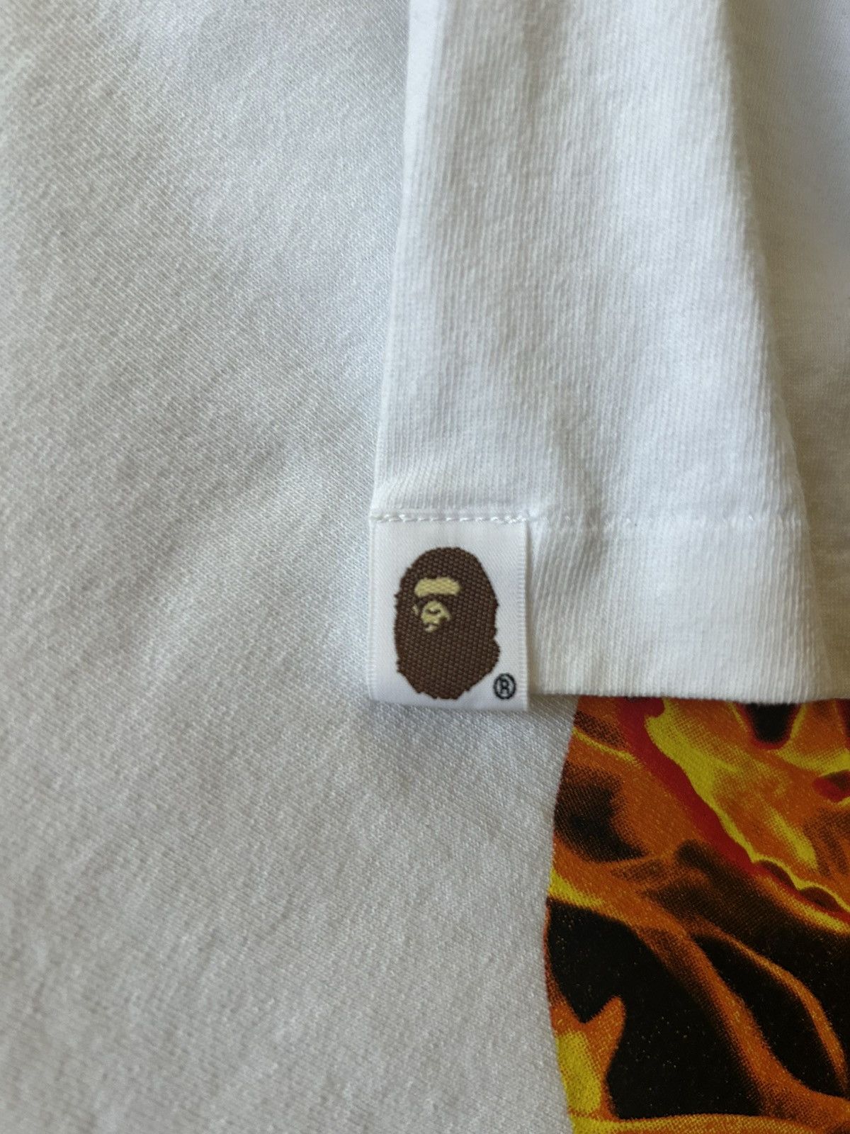 Bape BAPE Flame Side Big Ape Head Tee Size US M / EU 48-50 / 2 - 5 Thumbnail