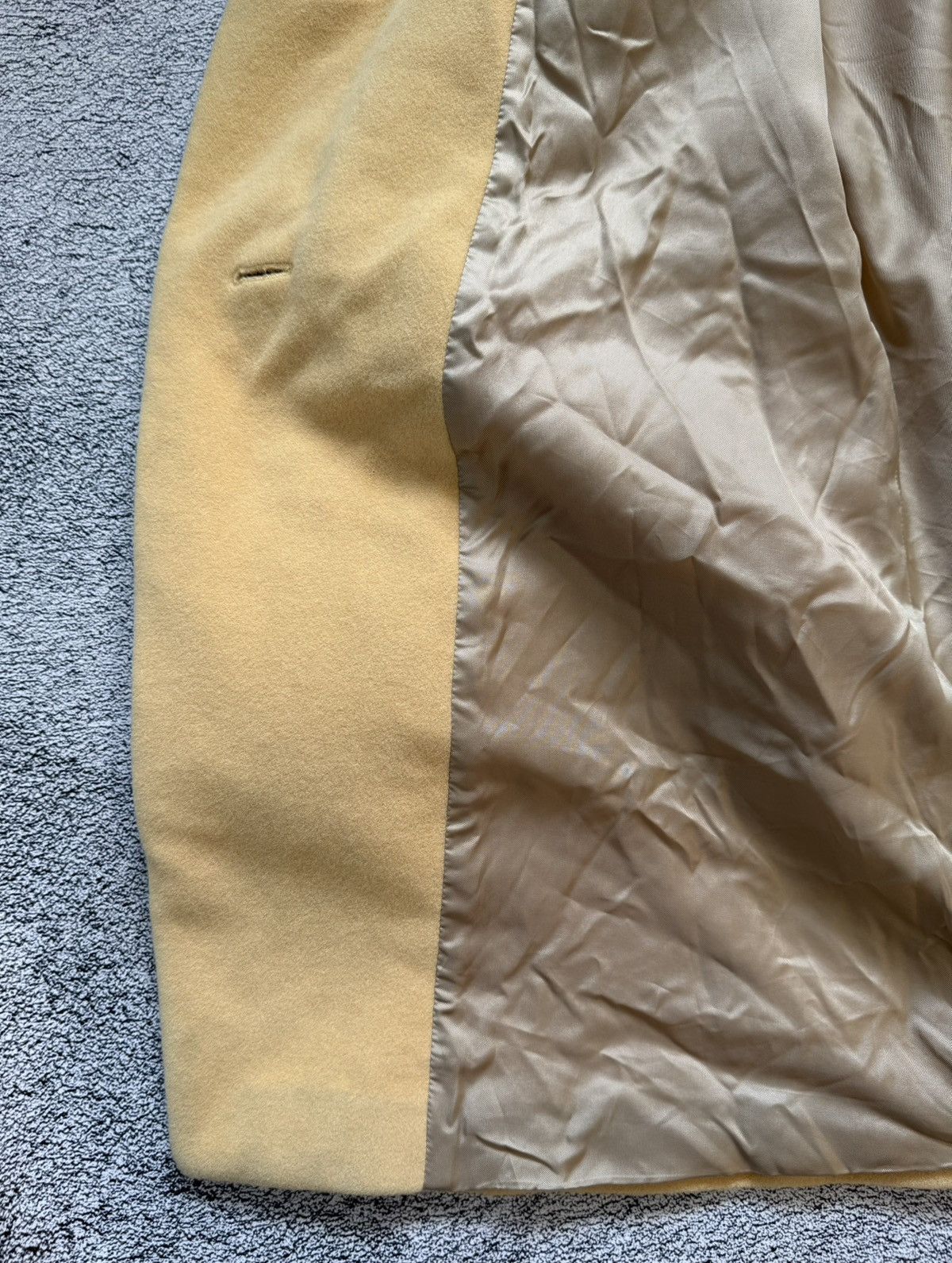 Jil Sander Jil Sander Wool Angora Yellow Coat Made in Italy Size 36 /S Size S / US 4 / IT 40 - 18 Thumbnail
