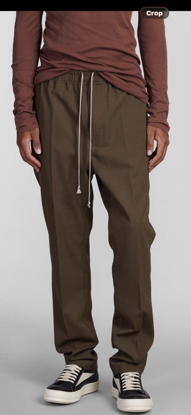 Rick Owens Rick Owens mens 2024 wool pants 52/36. $1290 Size US 36 / EU 52 - 1 Thumbnail
