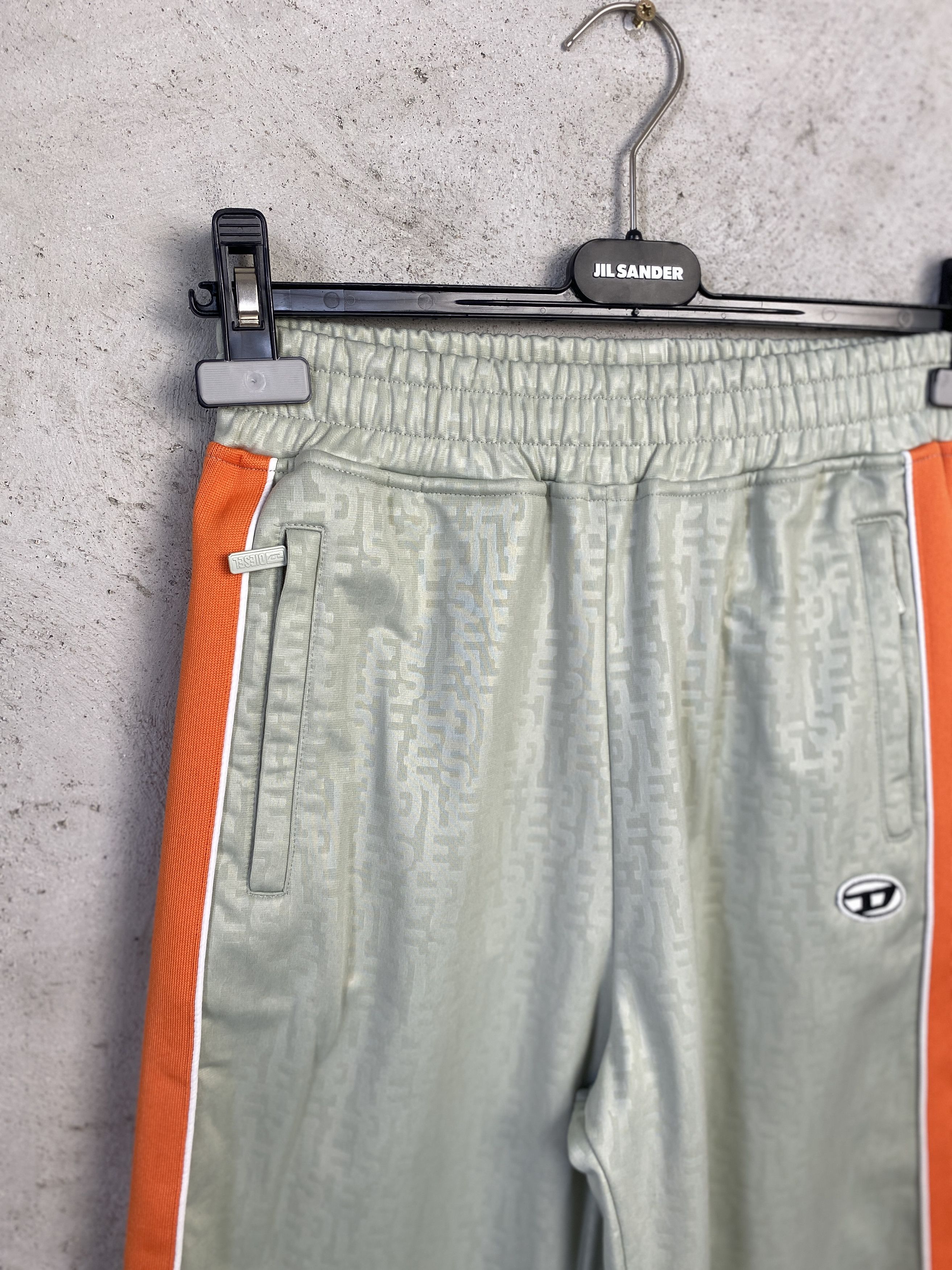Diesel Diesel monogram sweatpants pants casual skate rap Size 24" / US 00 / IT 34 - 3 Thumbnail