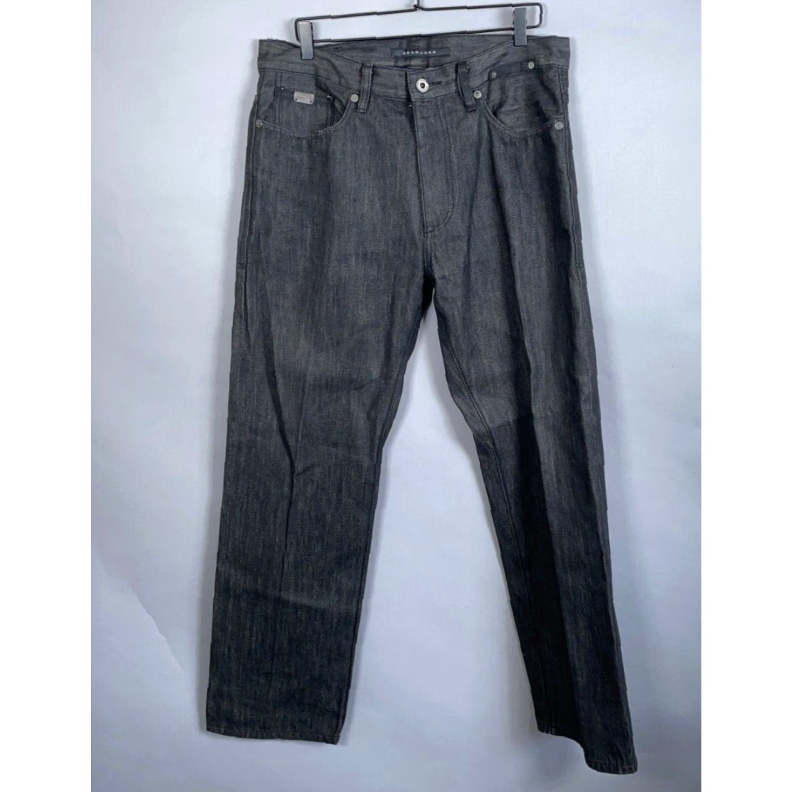 Sean John VINTAGE Sean John Men's Jeans Straight Leg Baggy Fit 36x33 Black Denim 90s Hip Hop Style Size US 36 / EU 52 - 2 Thumbnail