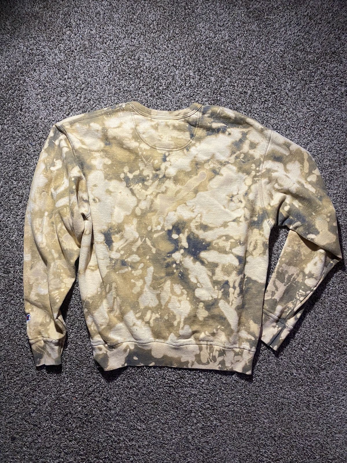 Champion × Vintage Vintage Champion Tie-die sweater Size US L / EU 52-54 / 3 - 2 Thumbnail