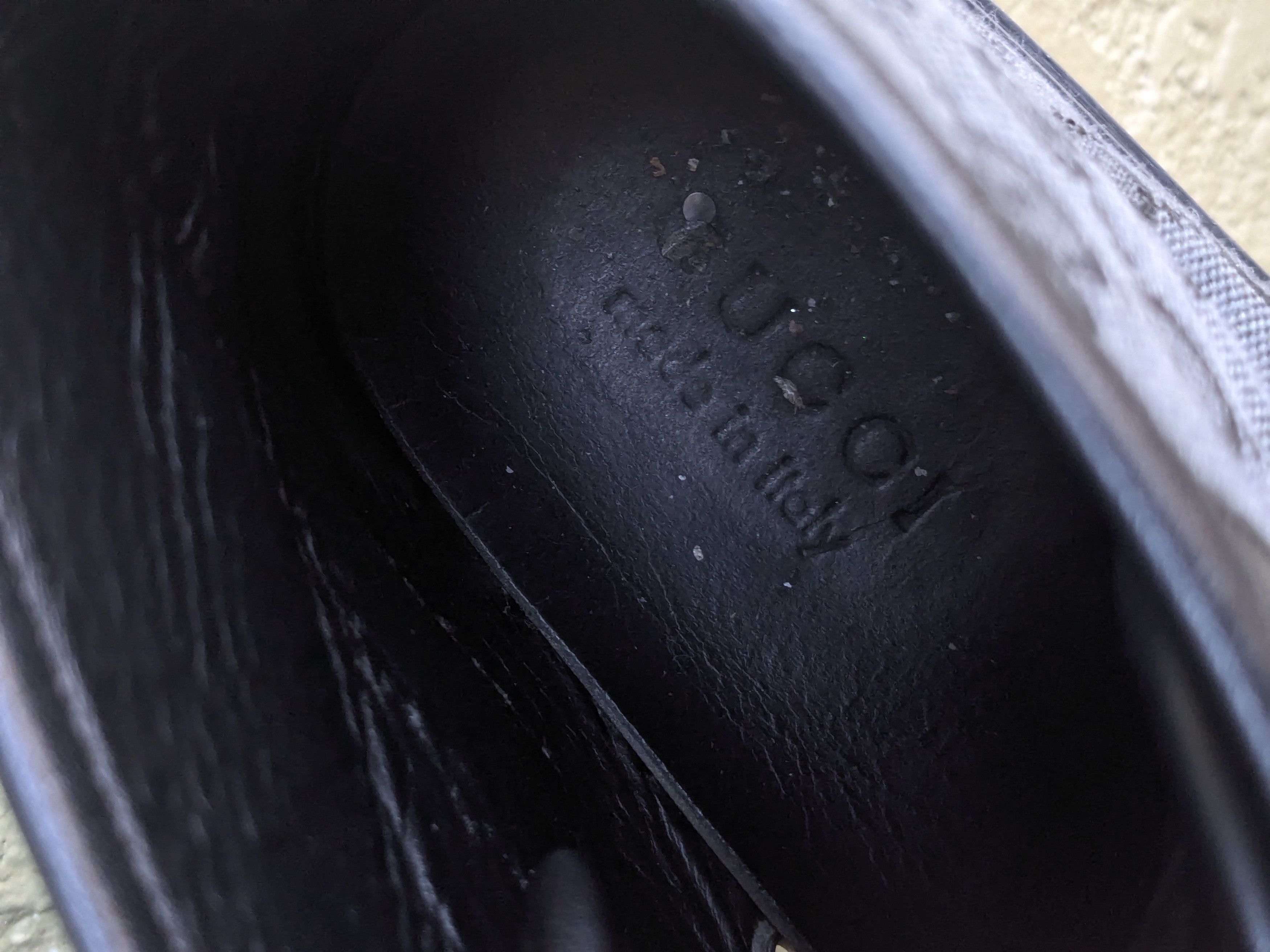 Gucci Gucci Guccissima Sneakers 10.5 Black Monogram Leather Size US 10.5 / EU 43-44 - 10 Thumbnail