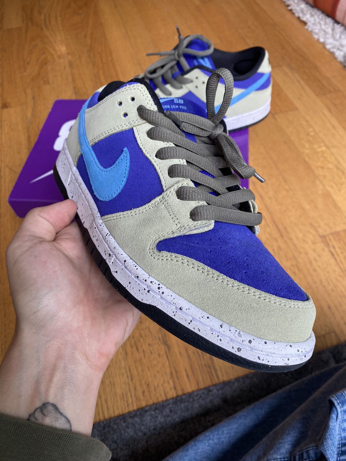 Nike × Nike ACG Nike SB Dunk Low Pro ACG Celadon Size US 9.5 / EU 42-43 - 3 Thumbnail