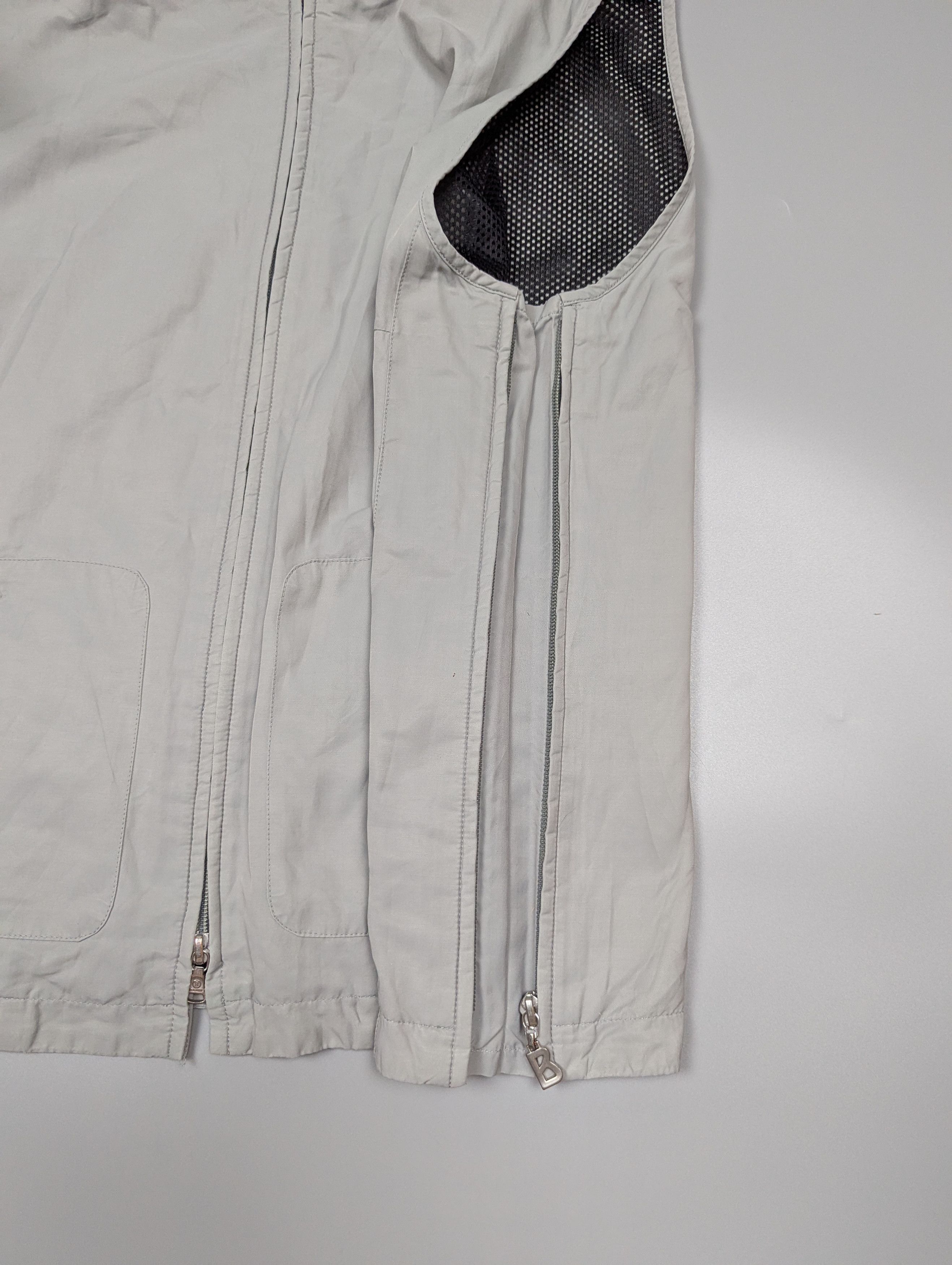 Bogner Bogner Light Gray Vest M/L Outdoor Sleeveless VTG Size L / US 10 / IT 46 - 2 Thumbnail