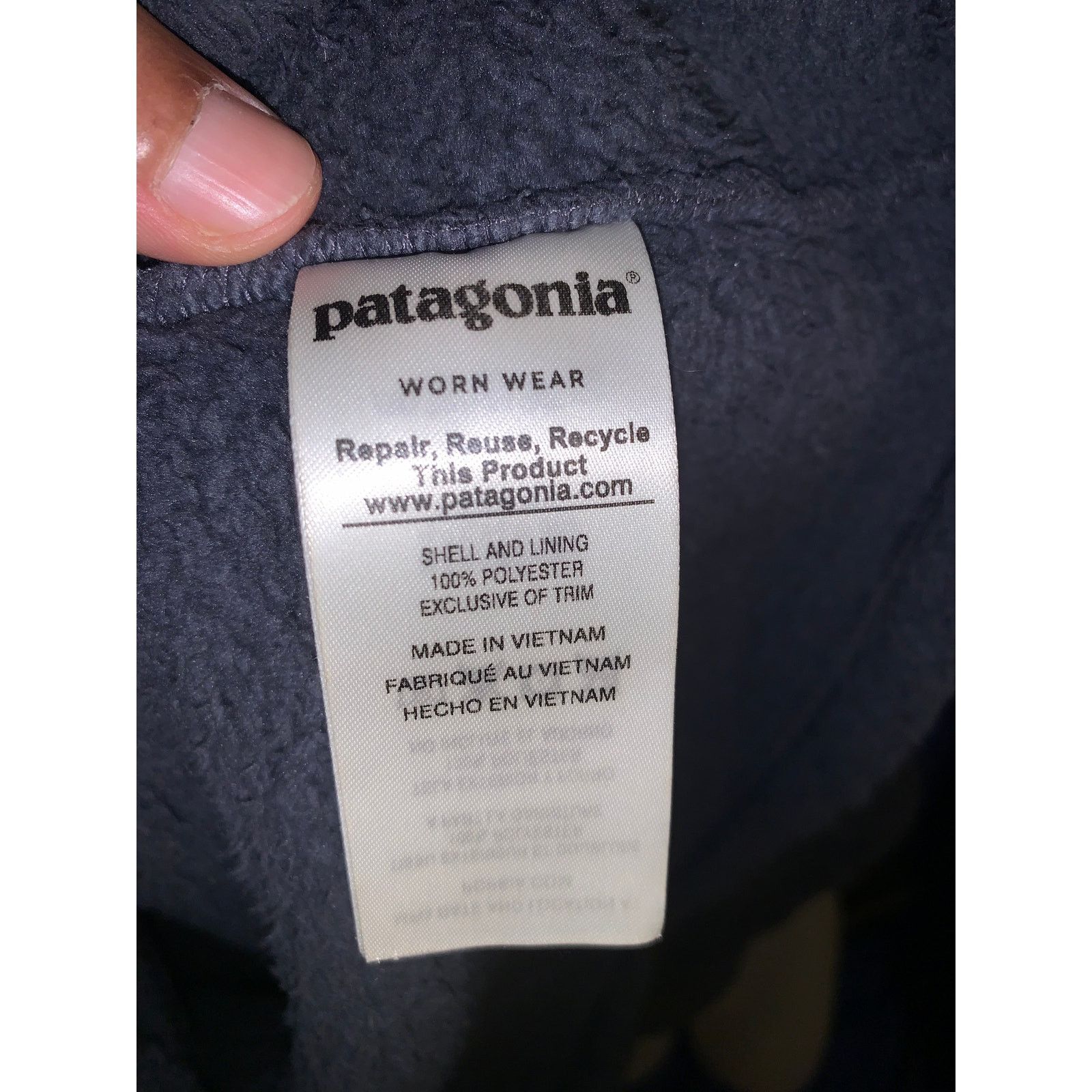 Patagonia Patagonia Los Gatos 1/4 Zip Fleece Smolder Blue Womens Small Size S / US 4 / IT 40 - 10 Thumbnail