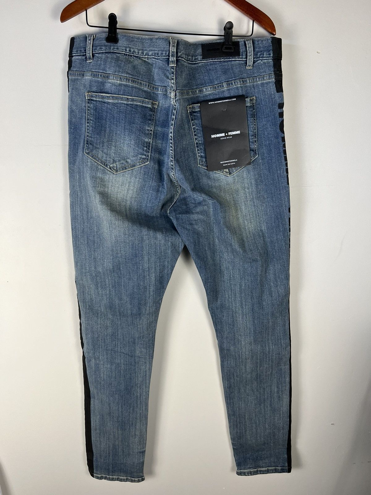 Homme + Femme La Homme Femme LA Jeans Size US 38 / EU 54 - 2 Thumbnail