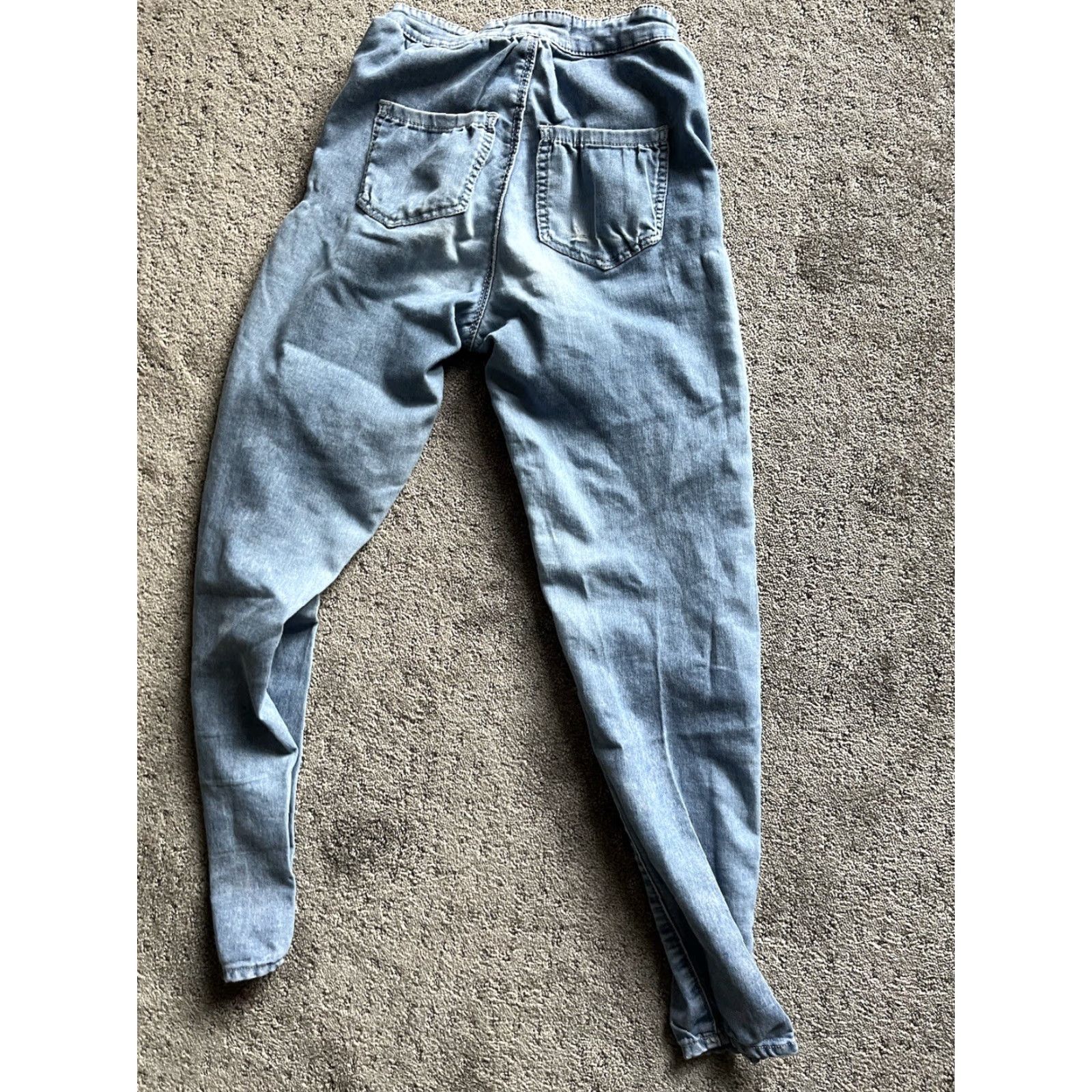 CO Bullhead Denim Co Jegging Jeans Women’s 0 Mid Rise Stretch Blue Cardinal Blue 27.5" Inseam 9.75" Rise Vintage? No (Regular) Size 25" / US 0 / IT 36 - 3 Thumbnail