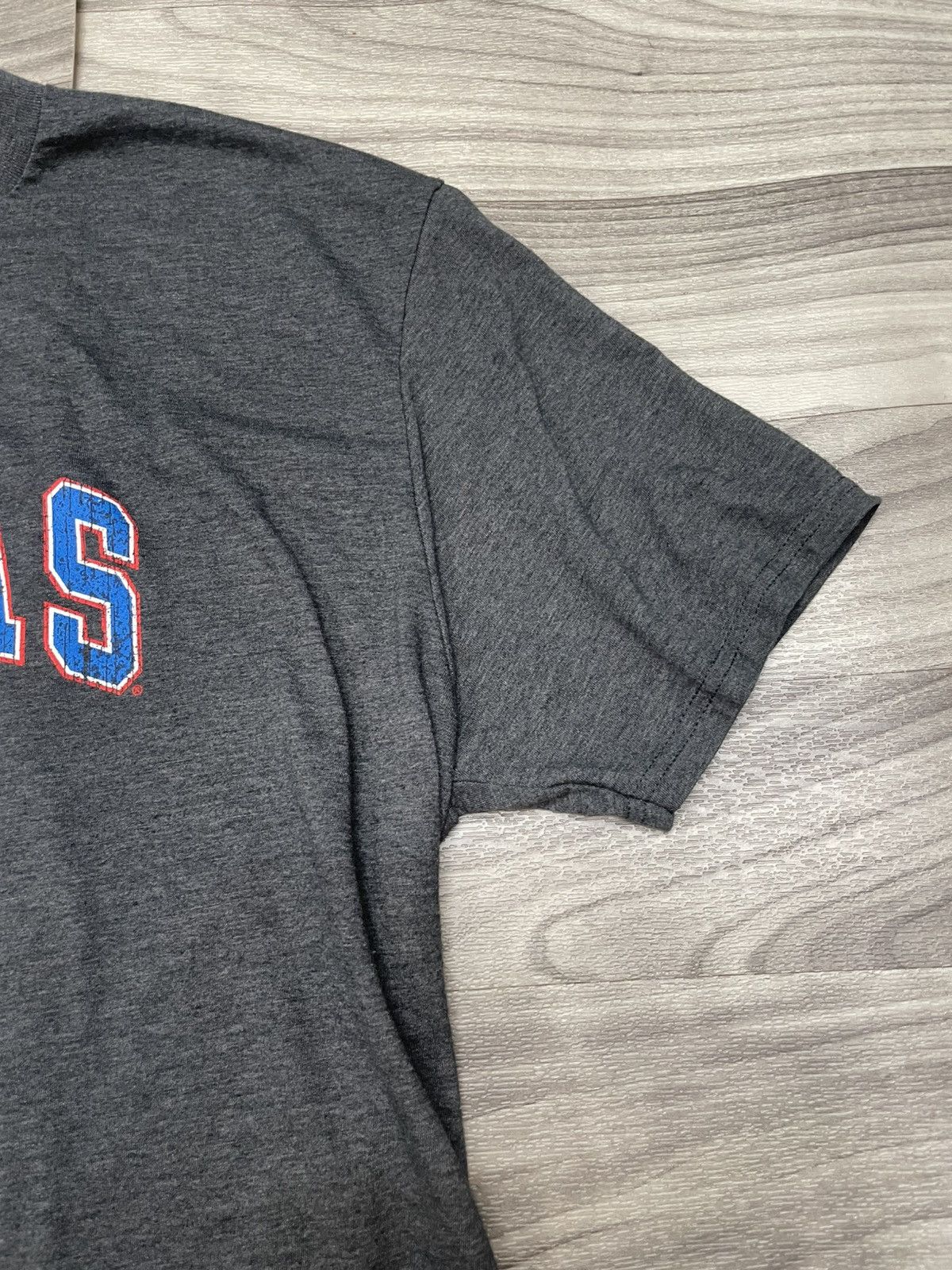 Anvil Anvil Made Kansas Jayhawks Arched Logo Tee XL Men’s Charcoal Size US XL / EU 56 / 4 - 4 Thumbnail