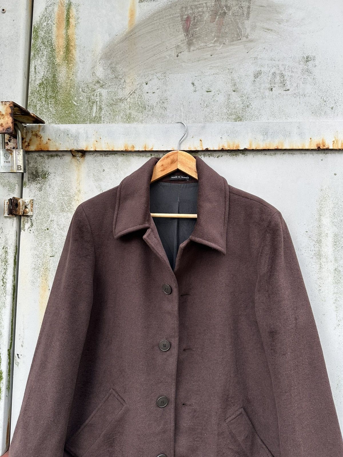 Lanvin **grail**Lanvin Paris Brown Pure Wool Soft Suede Jacket Size US M / EU 48-50 / 2 - 8 Thumbnail