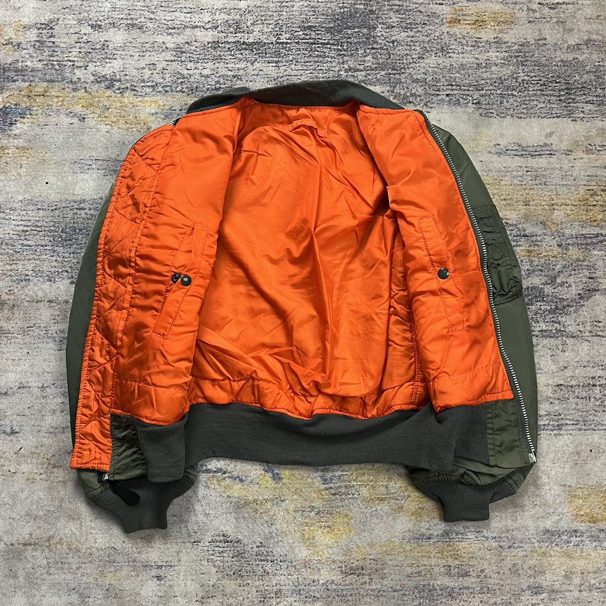 Alpha Industries Vintage Alpha Industries Ma-1 bomber jacket Size US S / EU 44-46 / 1 - 7 Thumbnail