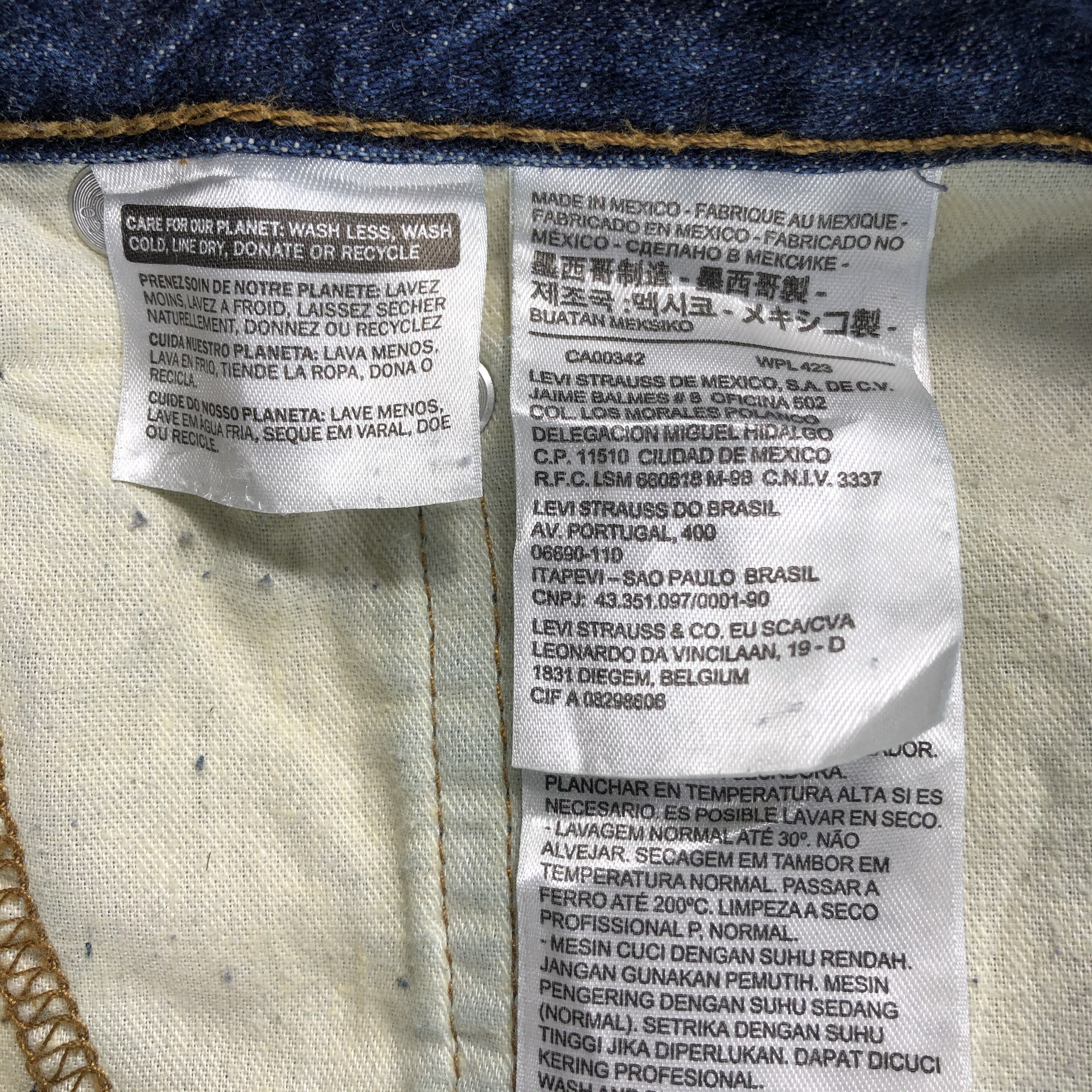 Levi's Vintage Distress Levis 569 Jeans-J1401 Size US 44 / EU 60 - 12 Thumbnail