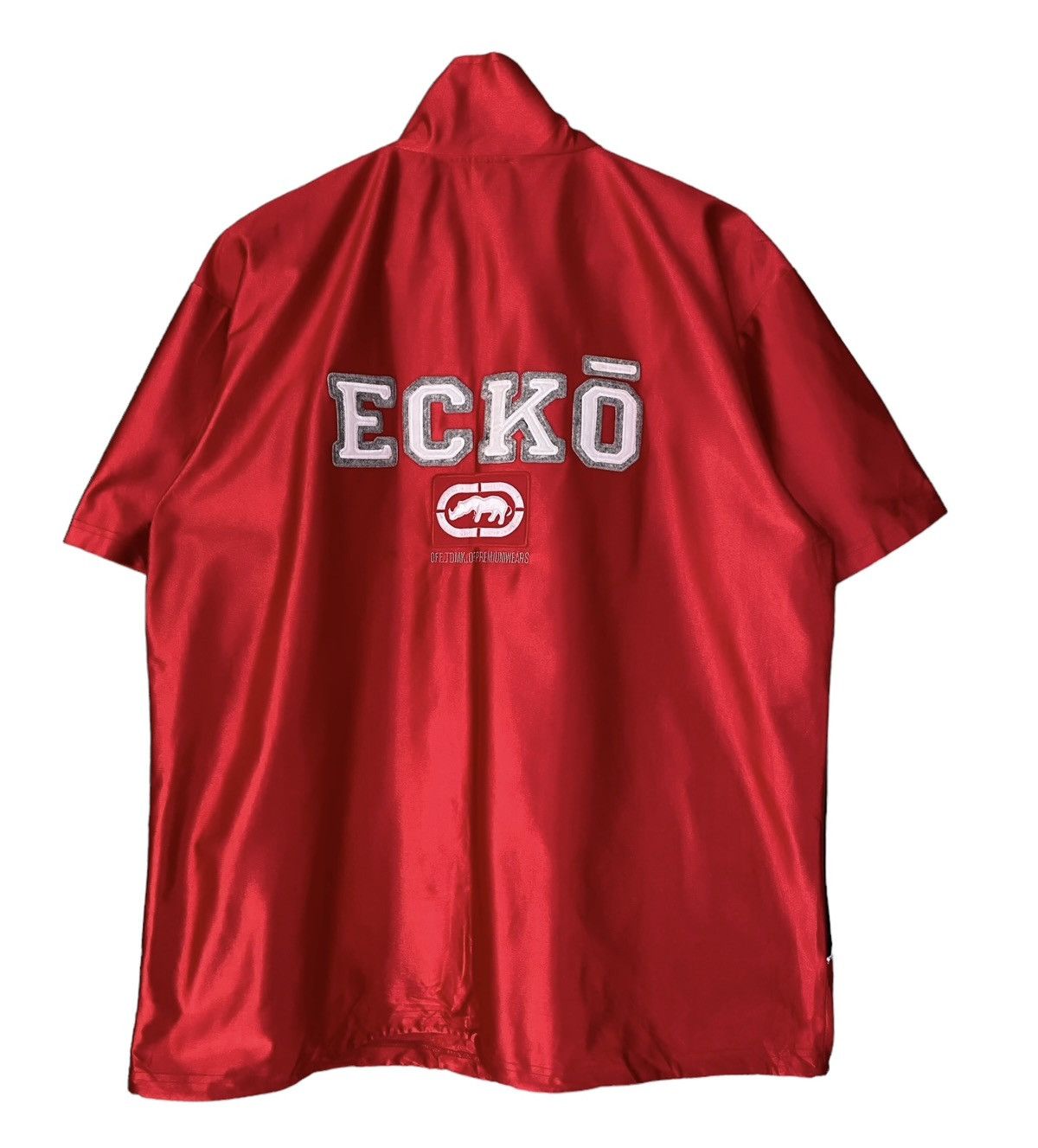 Ecko Unltd. 90s Ecko Unltd Zipper Jersey Shirt Size US L / EU 52-54 / 3 - 8 Thumbnail